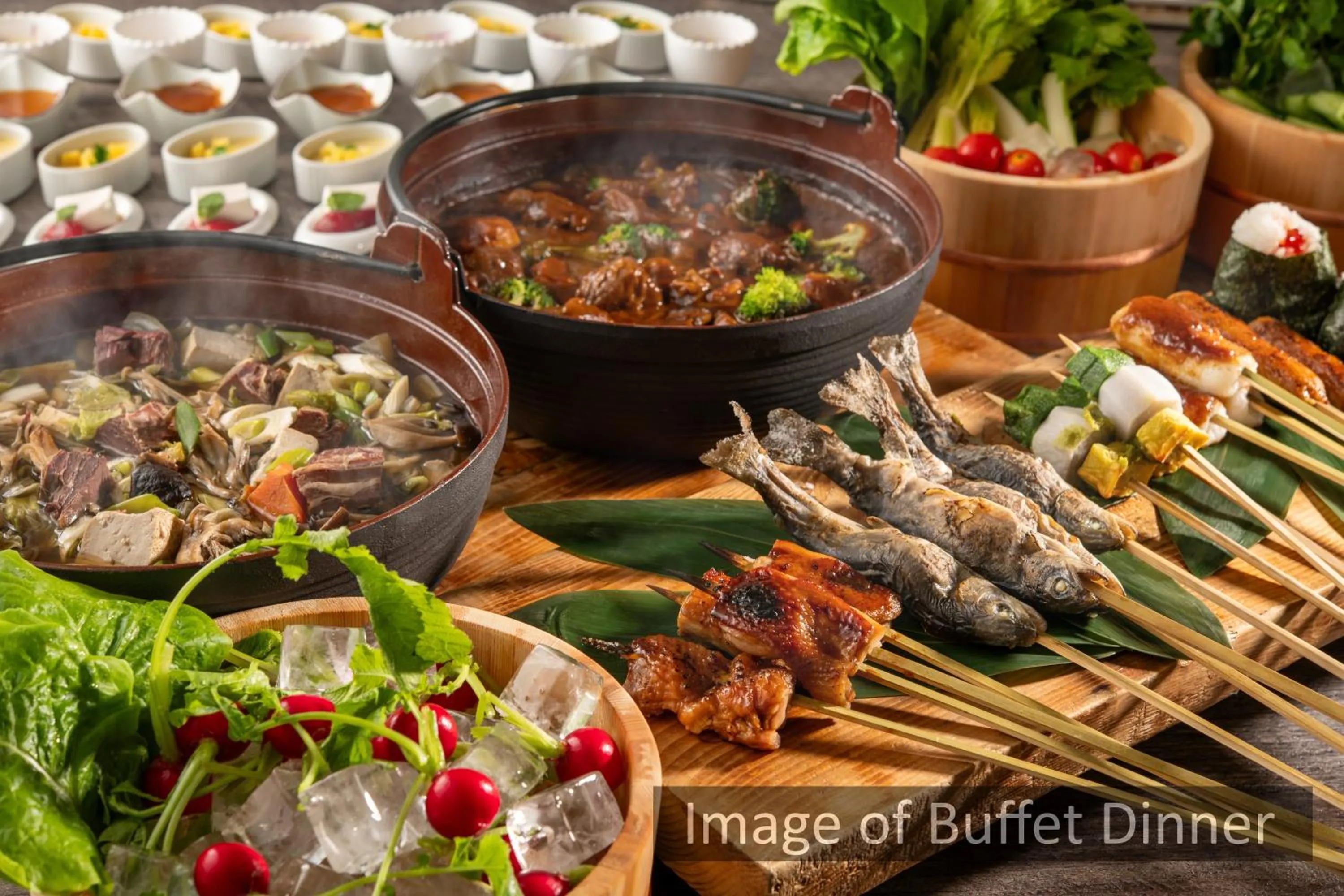 Food and drinks in KAMENOI HOTEL Nikko Yunishigawa All-Inclusive Resort