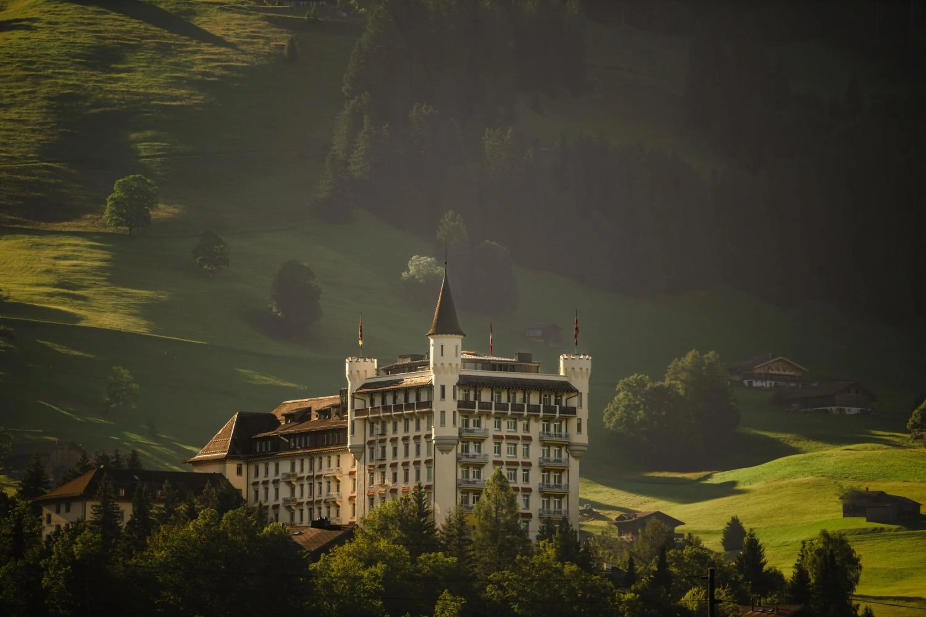 Property building in Gstaad Palace