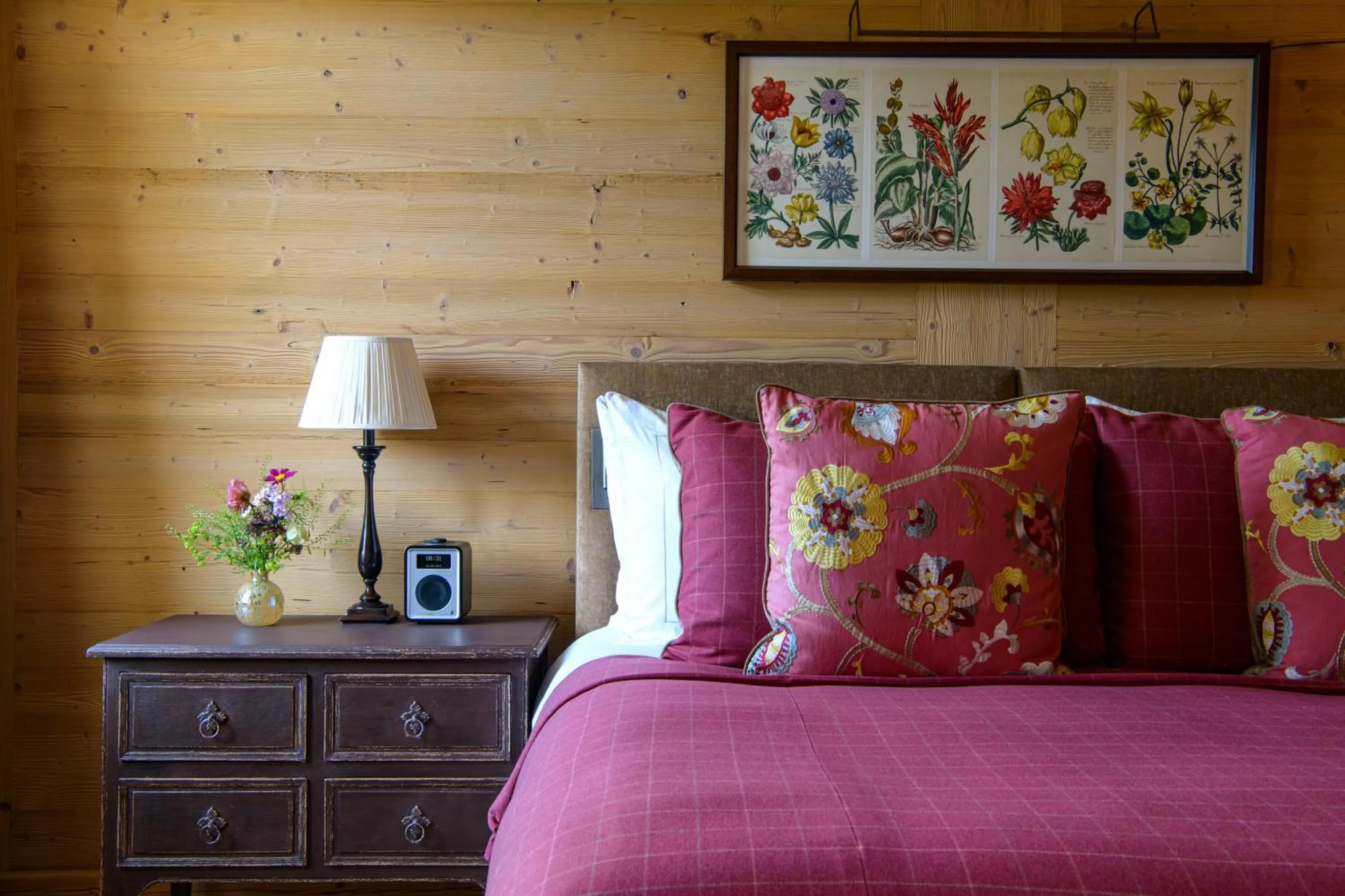 Bedroom, Bed in Gstaad Palace