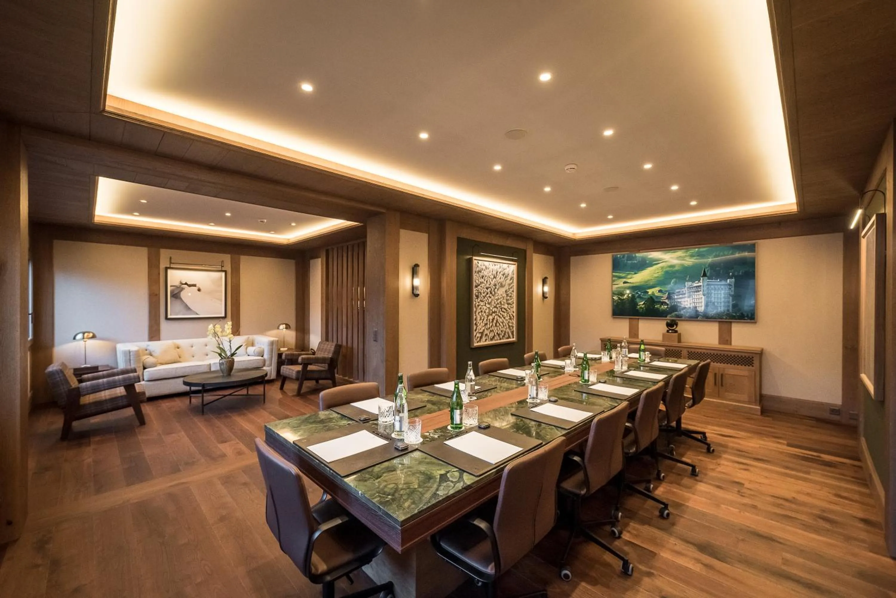 Meeting/conference room in Gstaad Palace