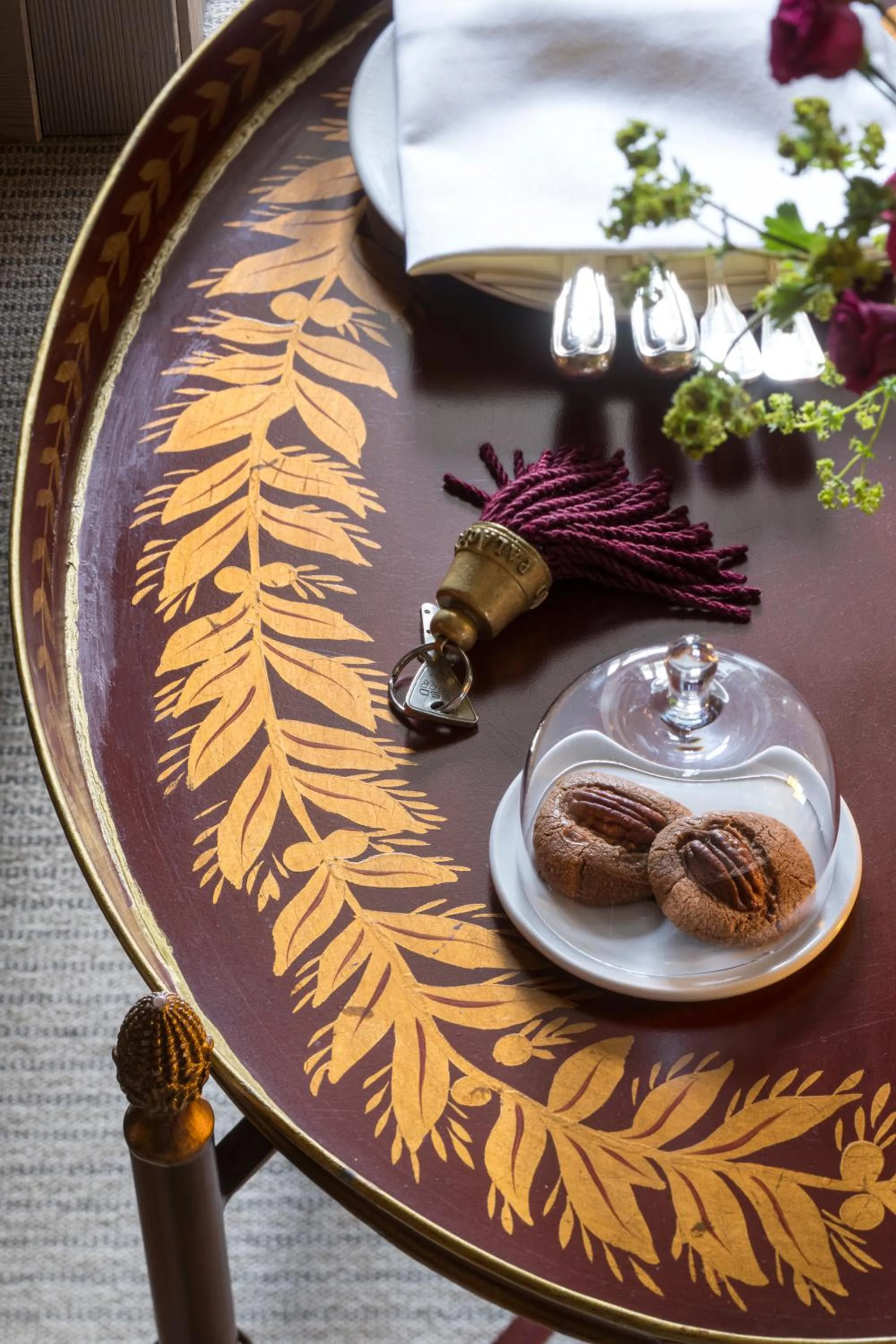 Decorative detail in Gstaad Palace