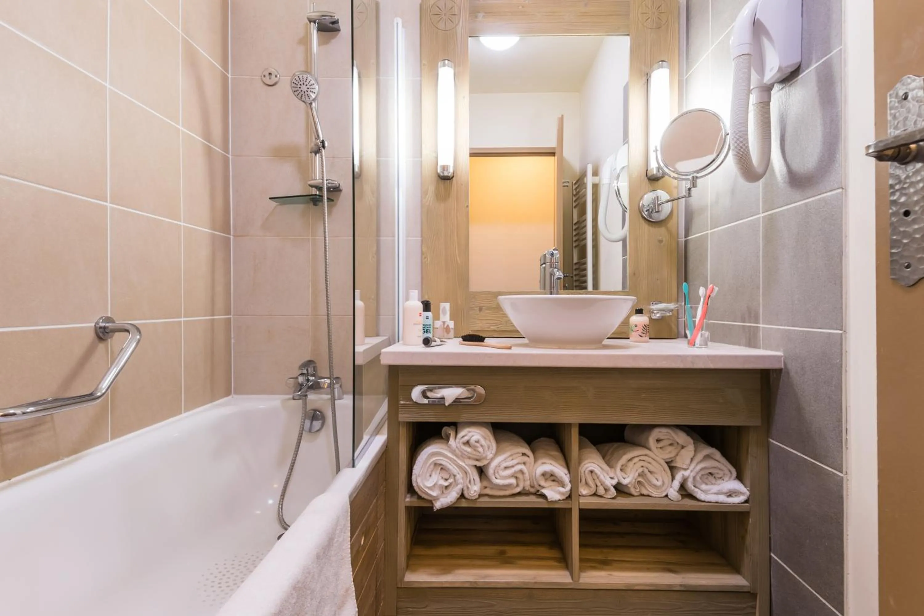 Shower in Résidence Pierre & Vacances Premium Les Terrasses d'Eos