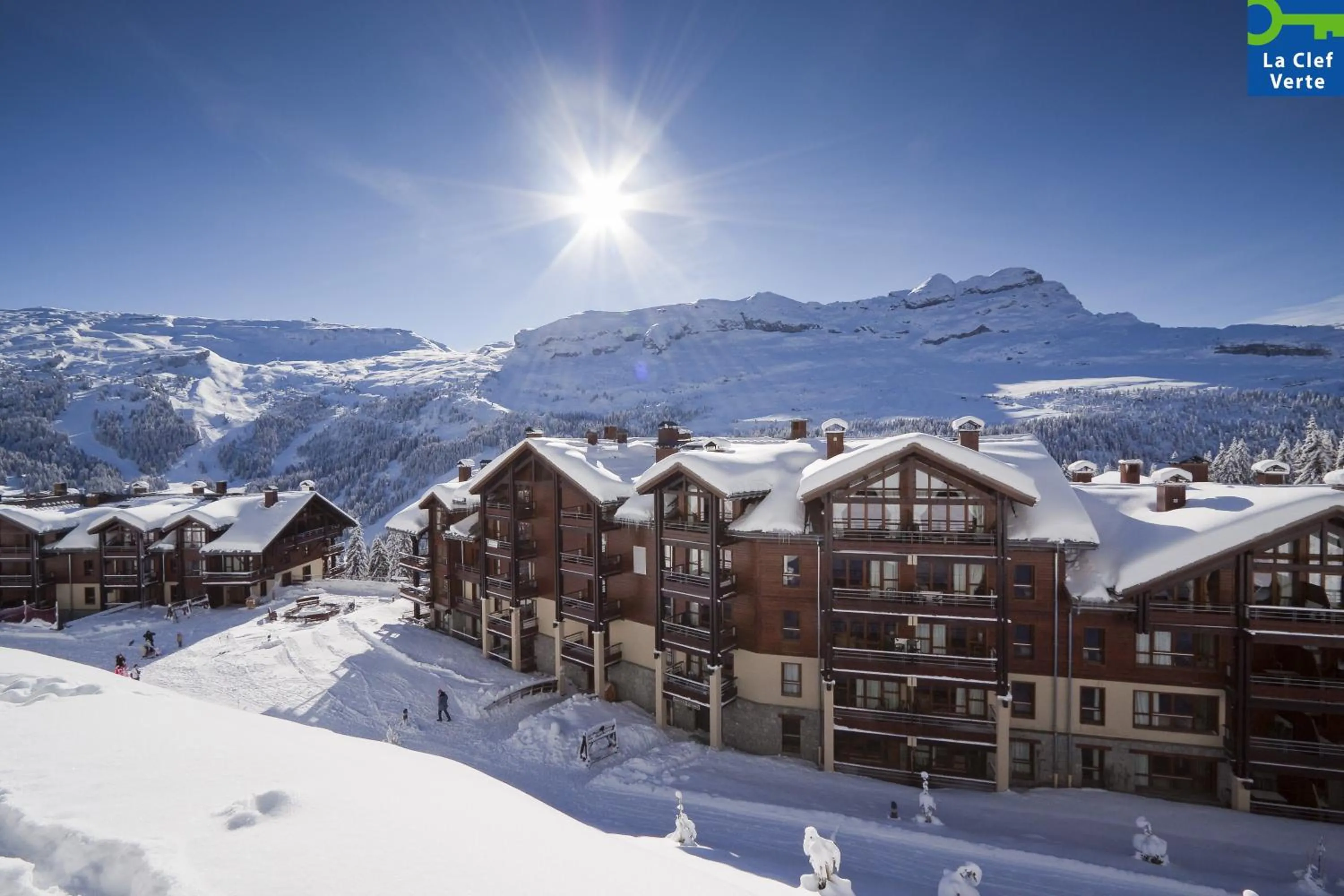 Property building in Résidence Pierre & Vacances Premium Les Terrasses d'Eos