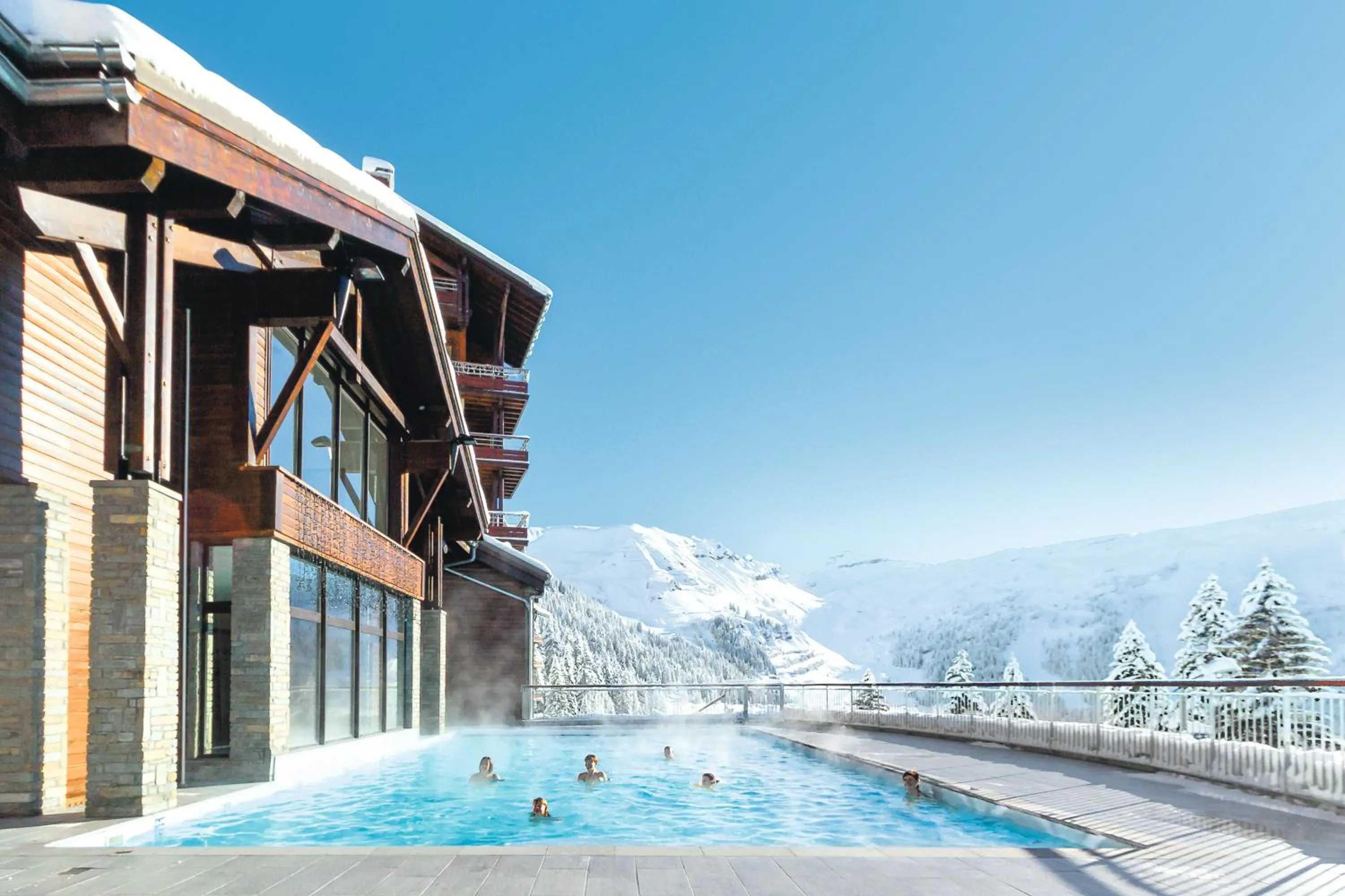 Property building in Résidence Pierre & Vacances Premium Les Terrasses d'Eos