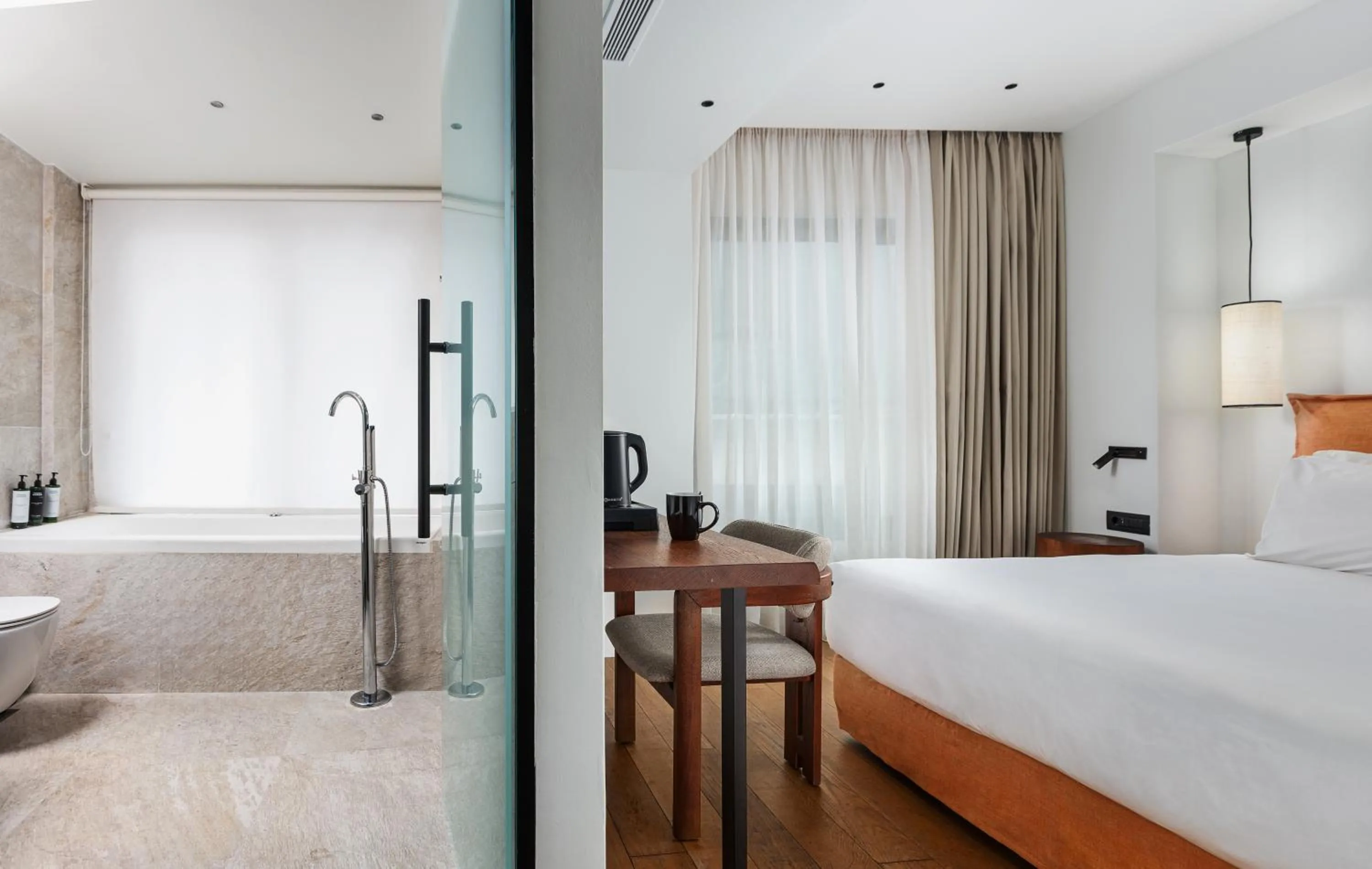 Bedroom, Bed in The Residence Aiolou Hotel & Spa