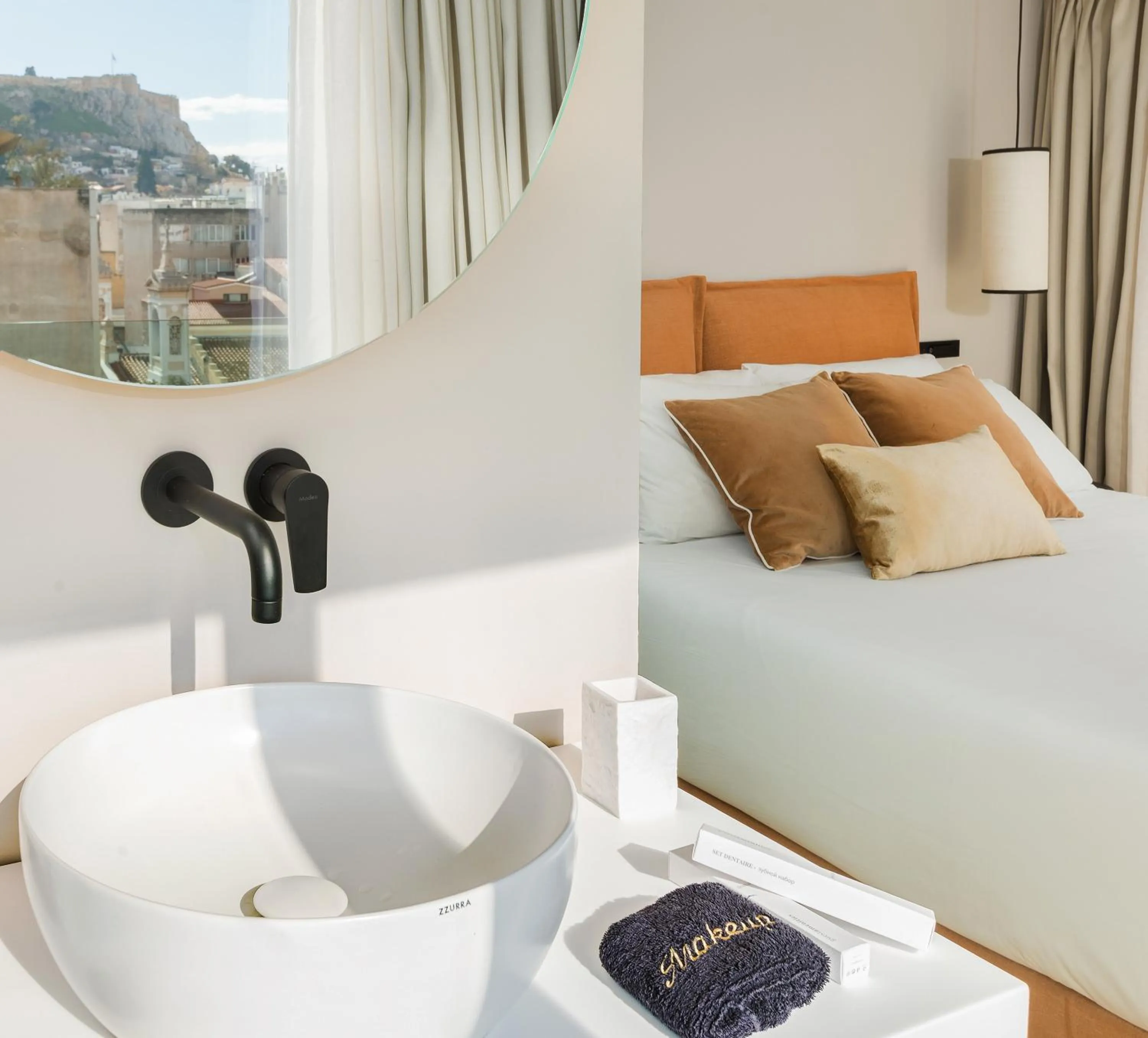 Bedroom, Bed in The Residence Aiolou Hotel & Spa