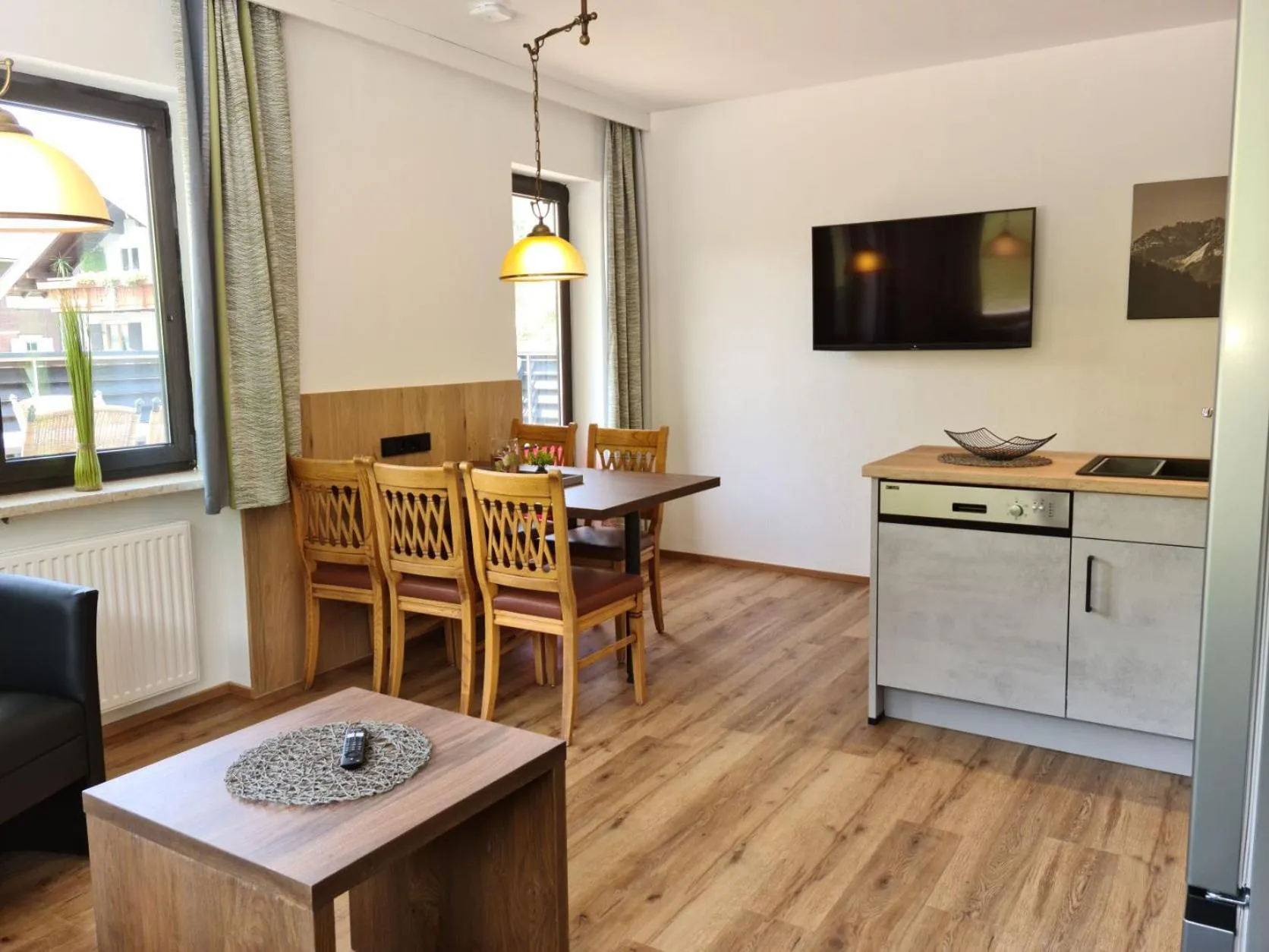 Dining area in Haus Haberstock
