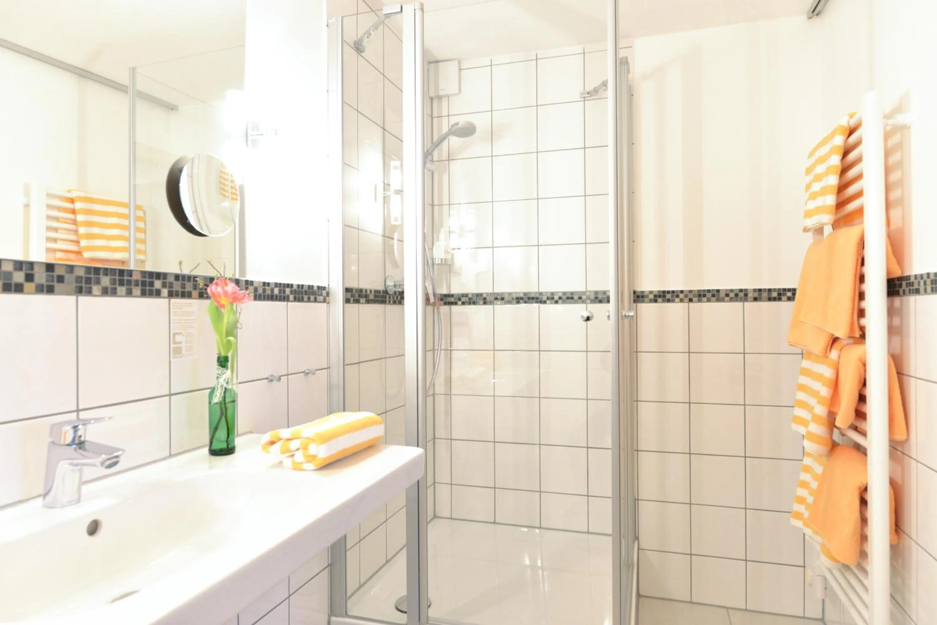 Shower in Hotel Haflhof