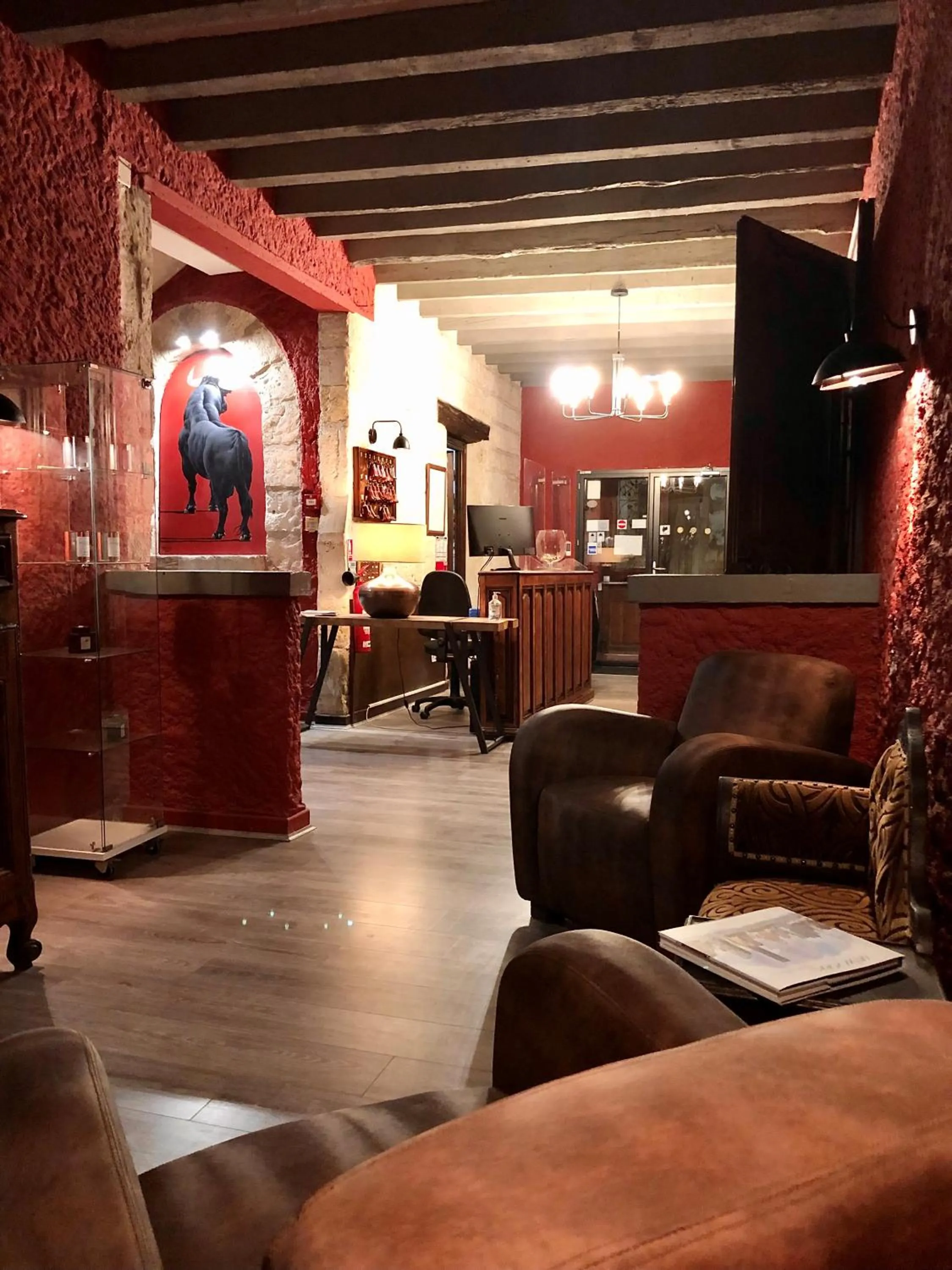 Lobby or reception in Hotel Saint Louis - Au Coeur des Remparts