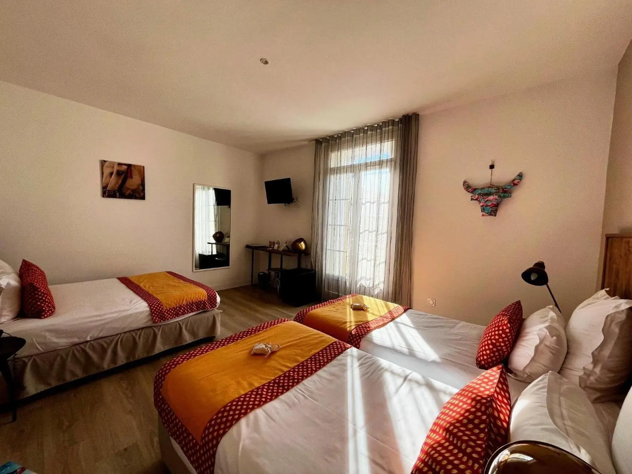 Family Room in Hotel Saint Louis - Au Coeur des Remparts Family Room in Hotel Saint Louis - Au Coeur des Remparts