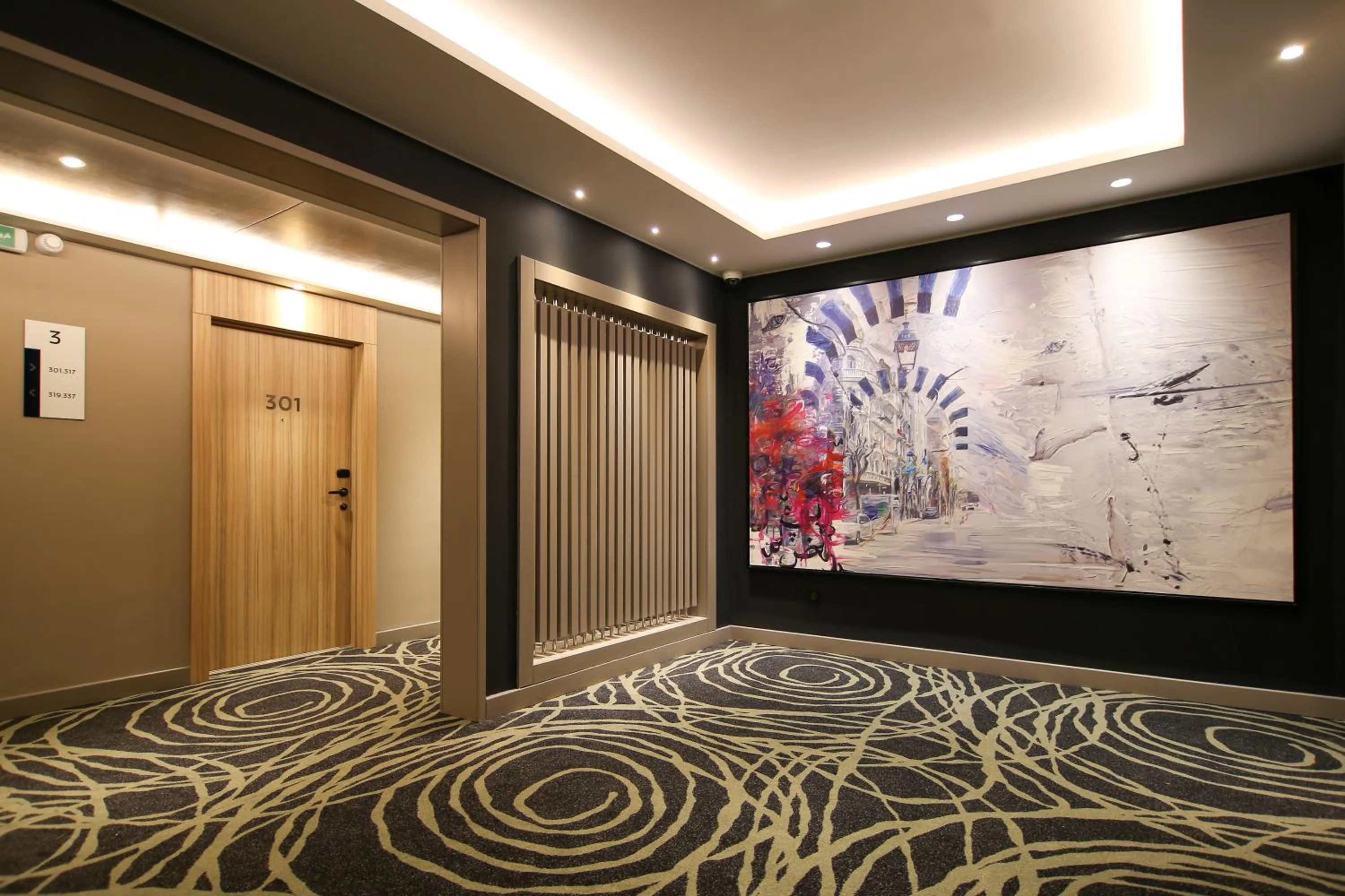 Area and facilities, Bed in Novotel Tunis Lac