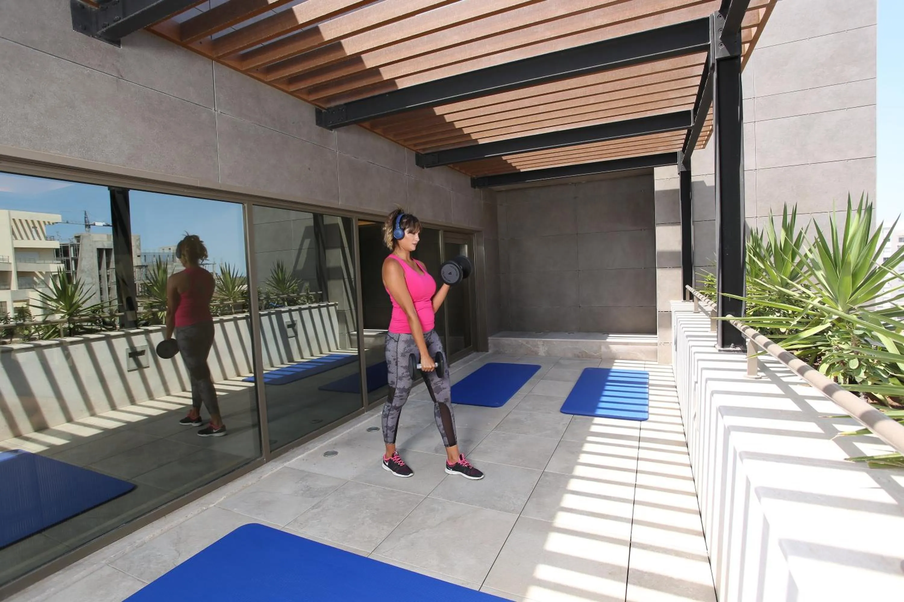 Garden in Novotel Tunis Lac