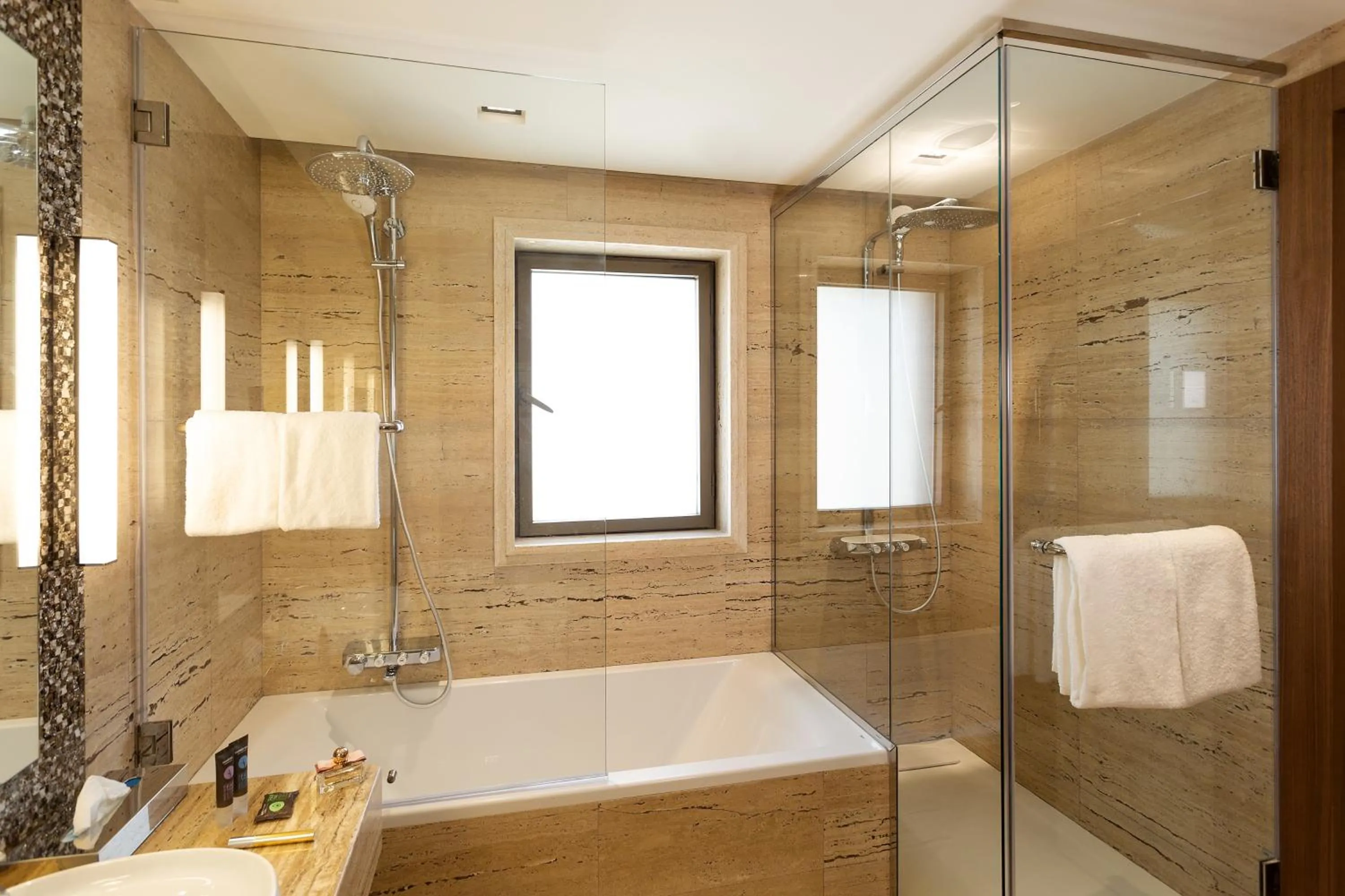 Shower in Novotel Tunis Lac