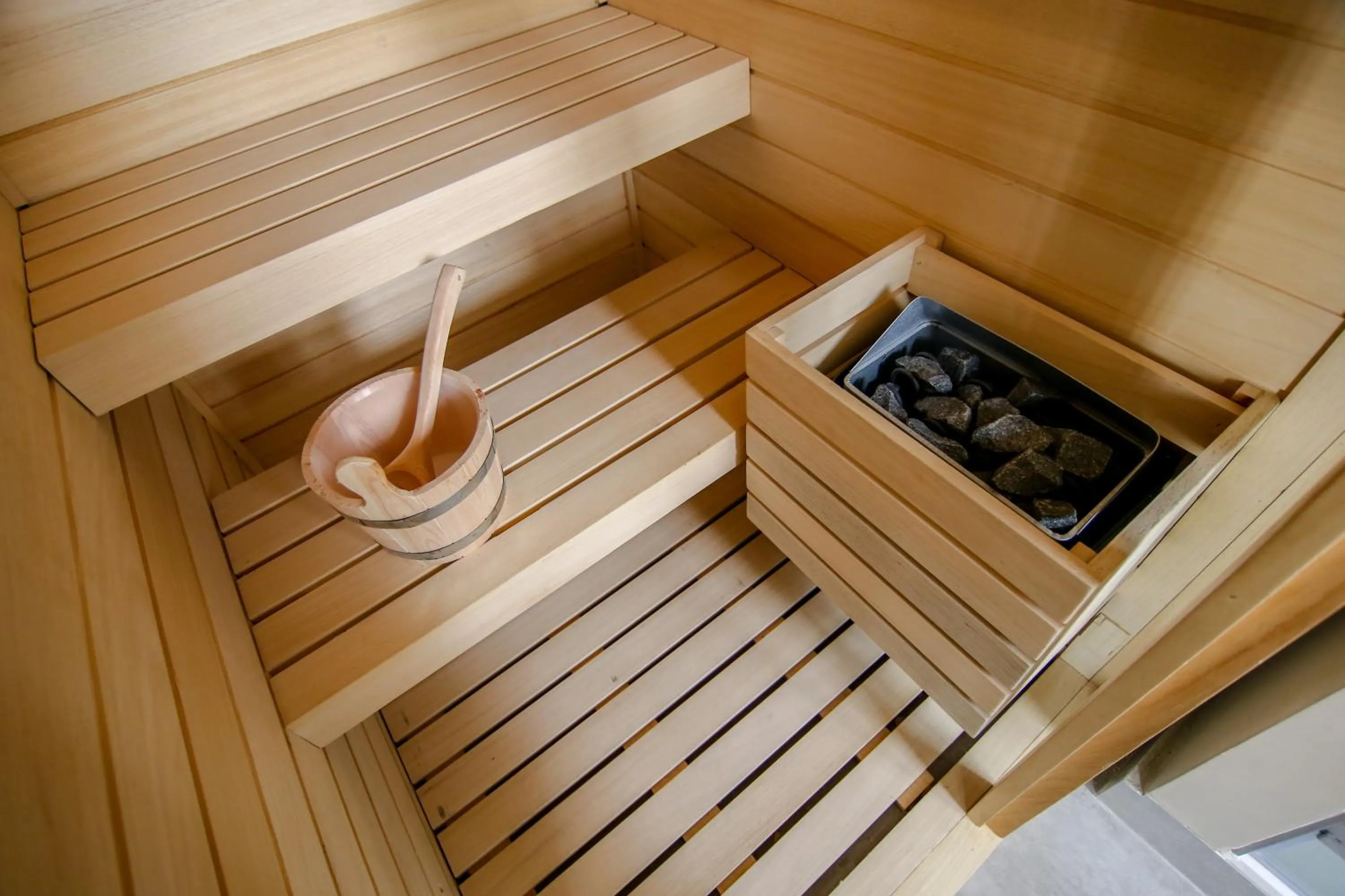 Sauna in Novotel Tunis Lac