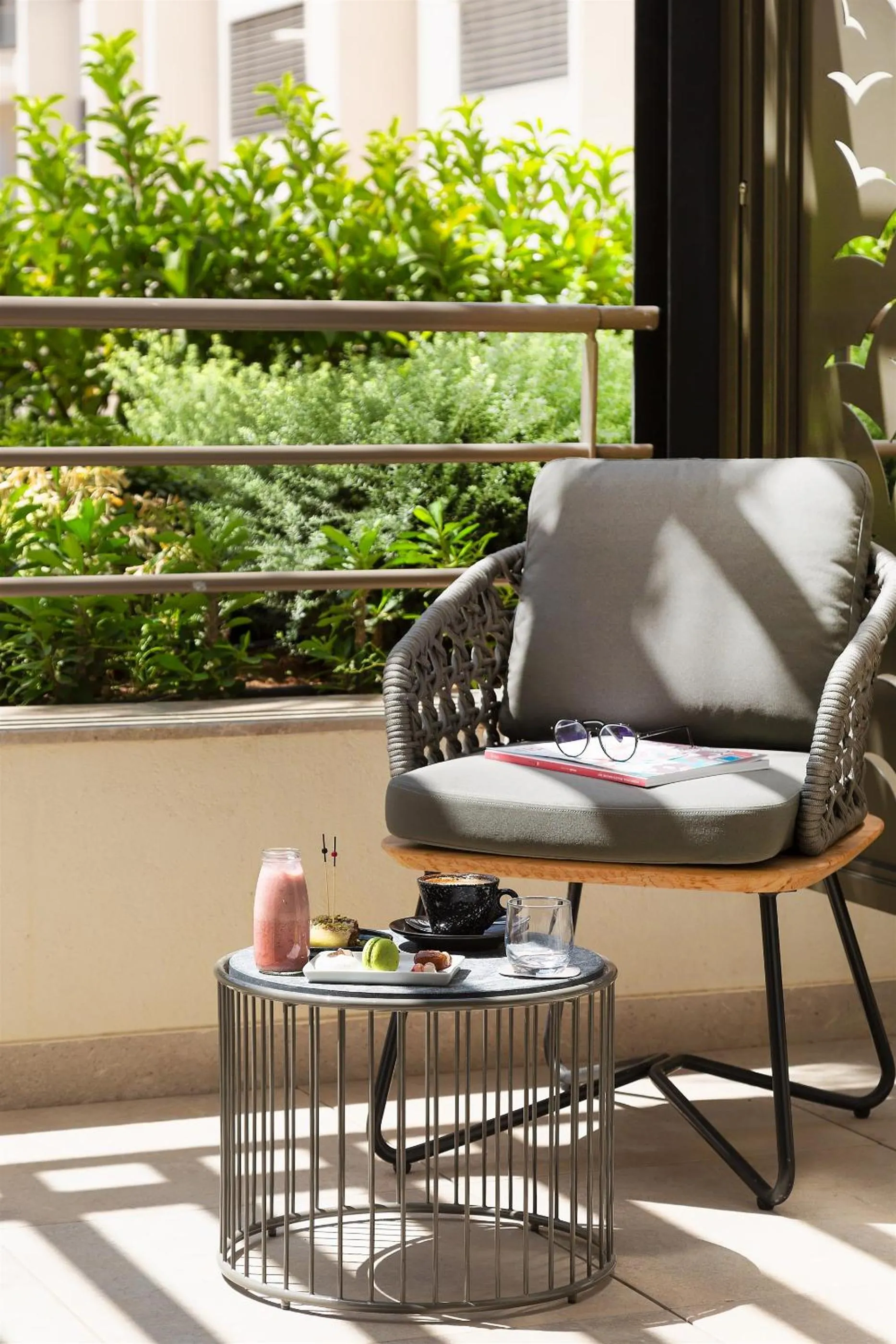 Balcony/Terrace in Novotel Tunis Lac