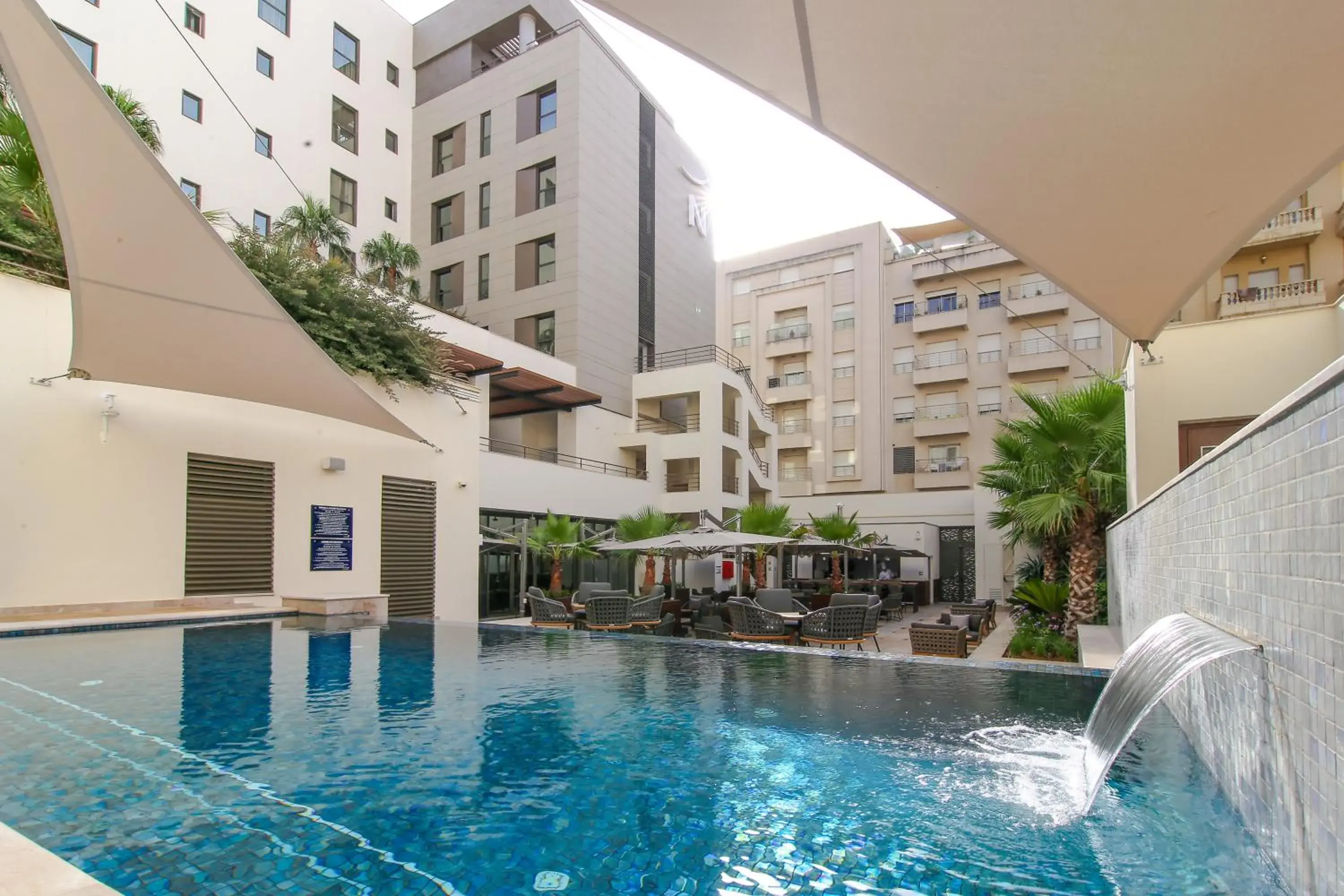 Swimming pool in Novotel Tunis Lac Swimming pool in Novotel Tunis Lac