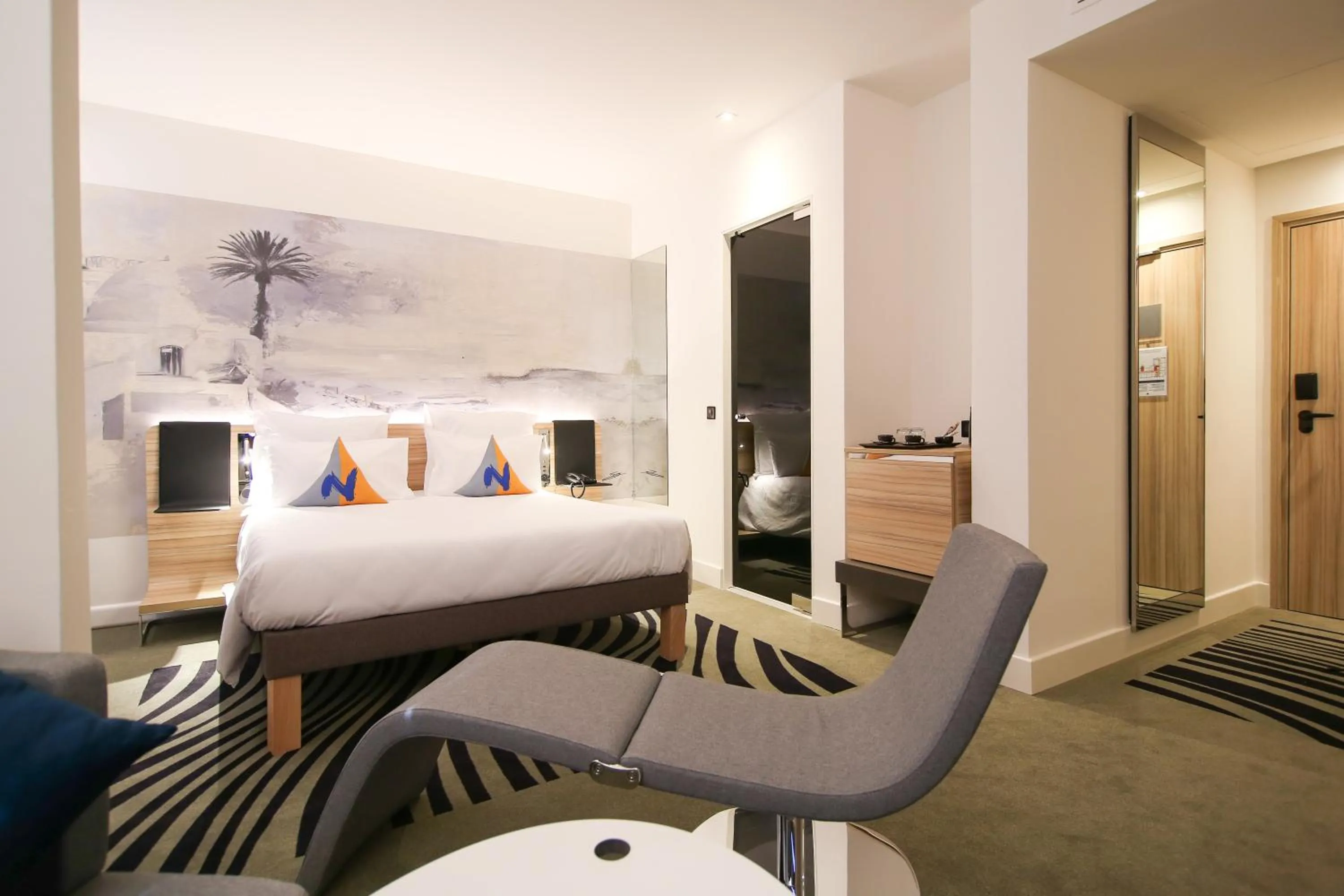 Photo of the whole room, Bed in Novotel Tunis Lac