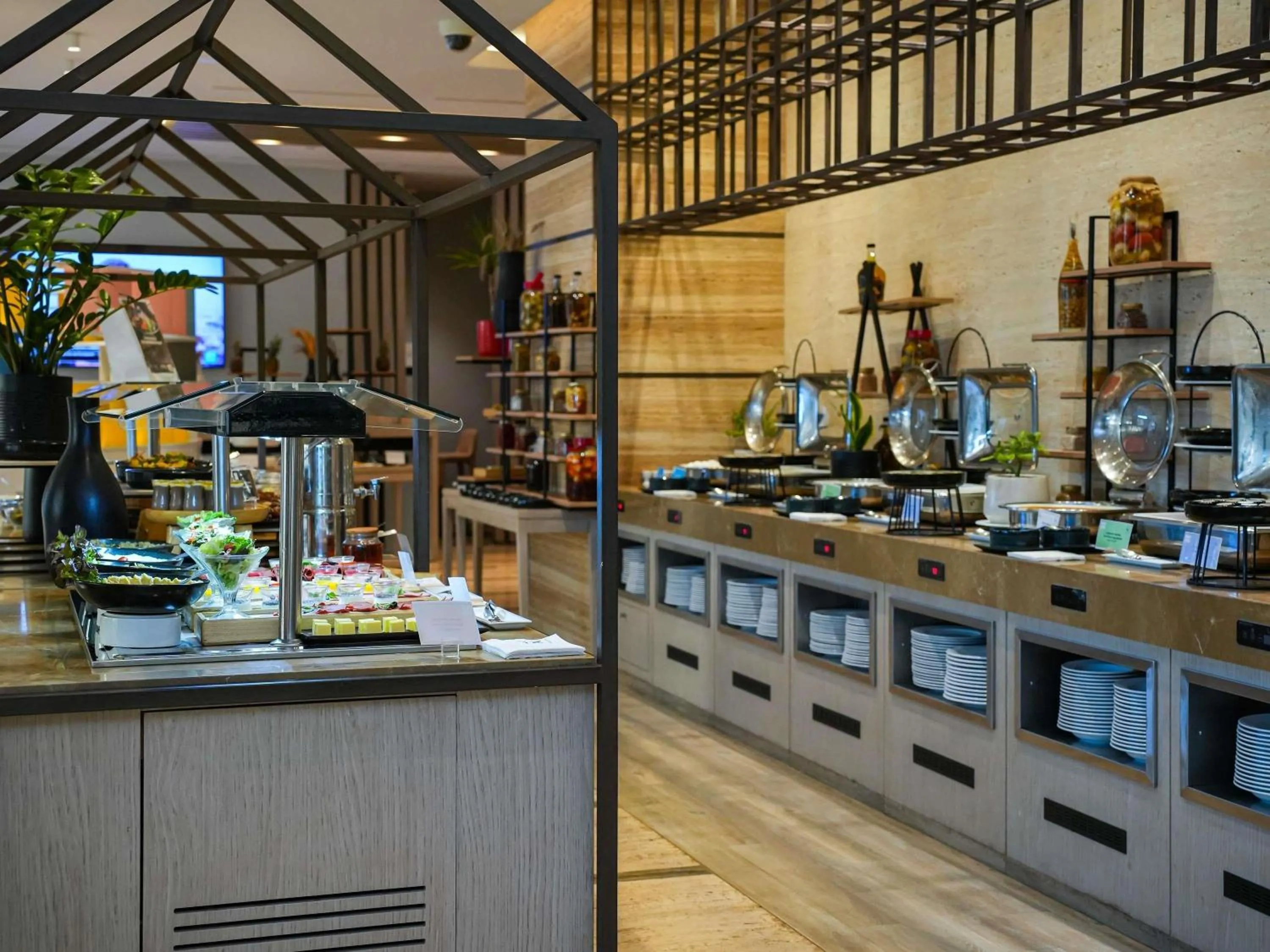 Breakfast in Novotel Tunis Lac