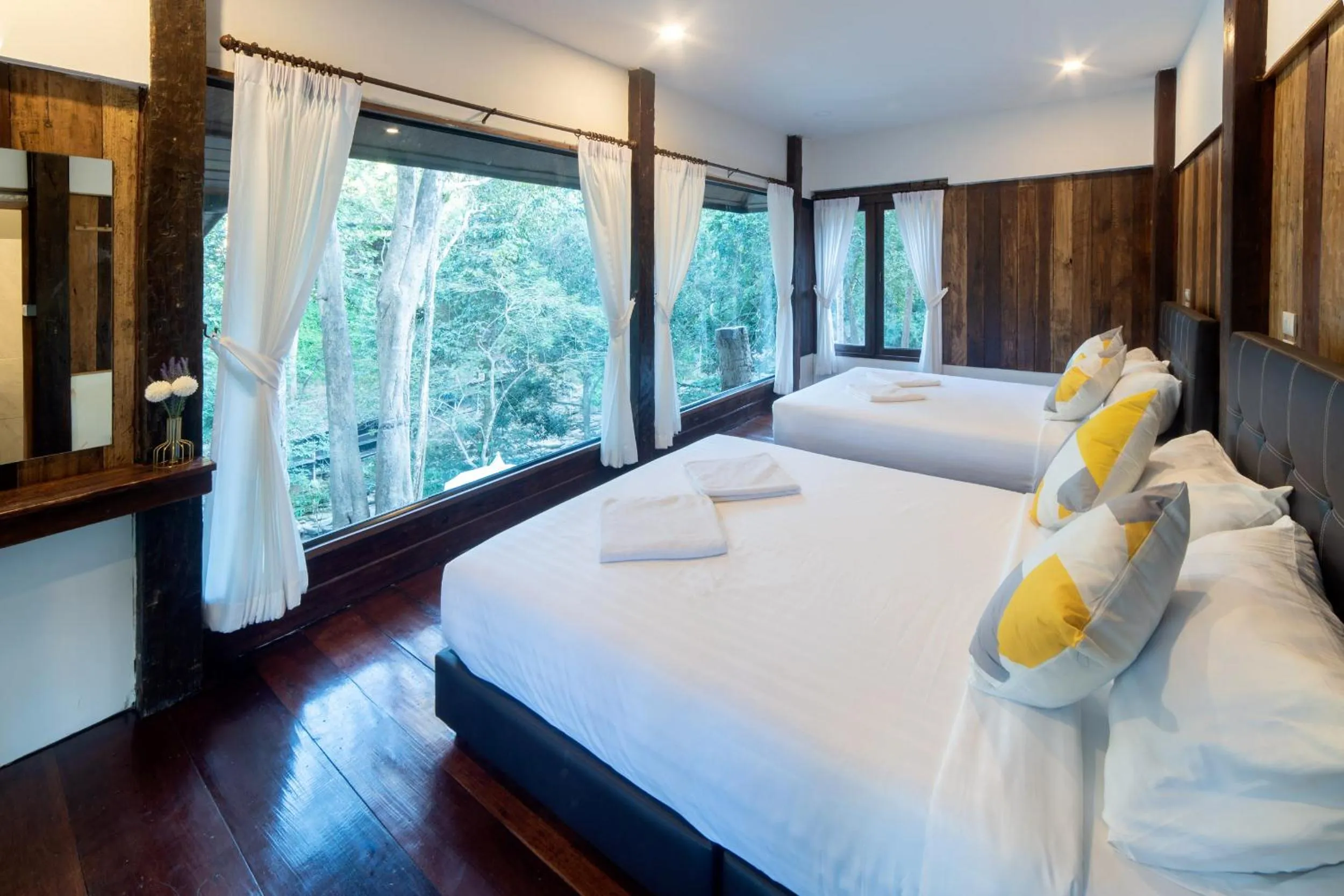 Bedroom, Bed in Tawan Riverside
