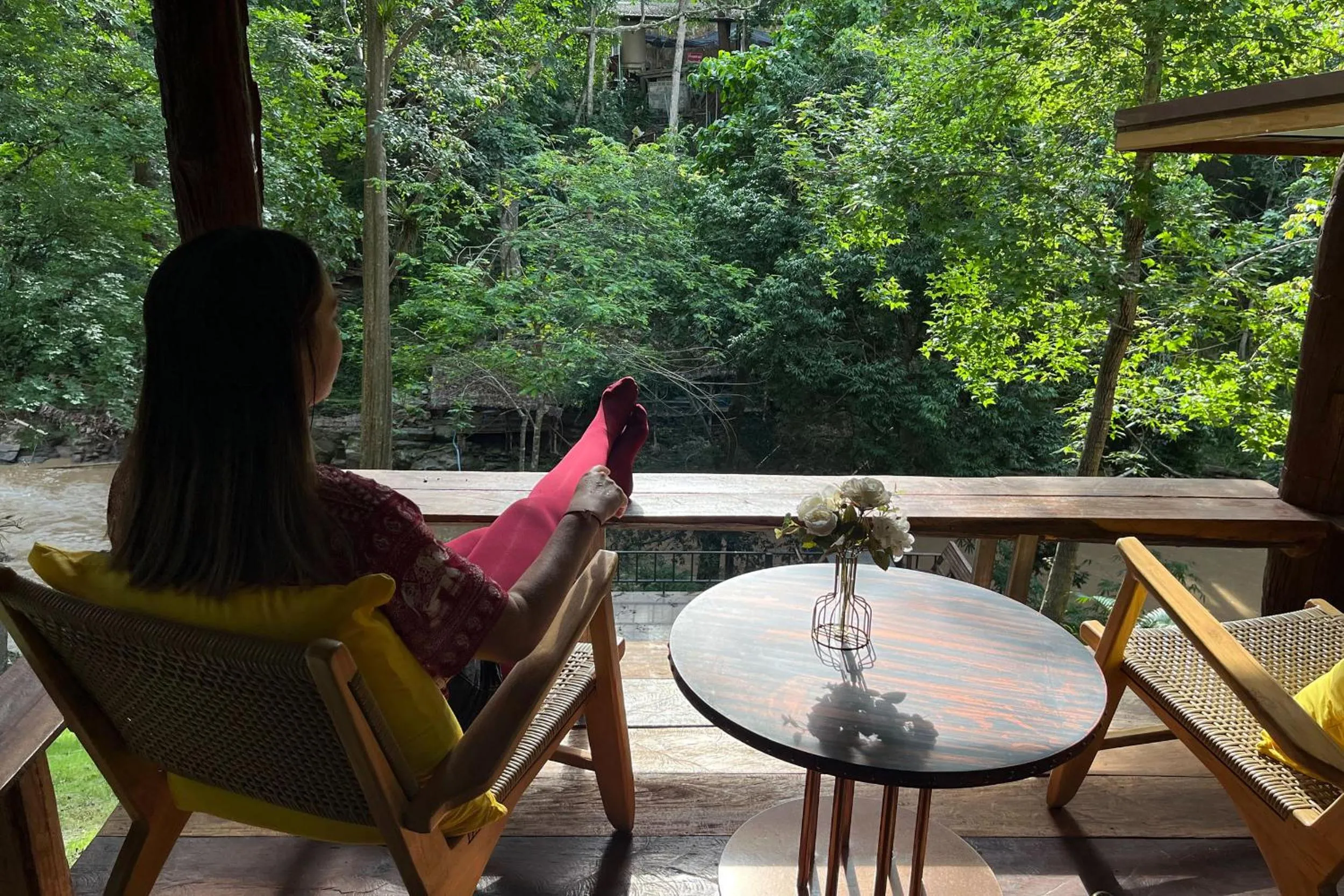 Balcony/Terrace in Tawan Riverside