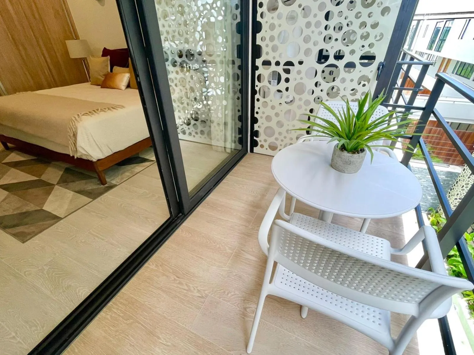 View (from property/room), Bed in The Boat Condo by Andiani Travel