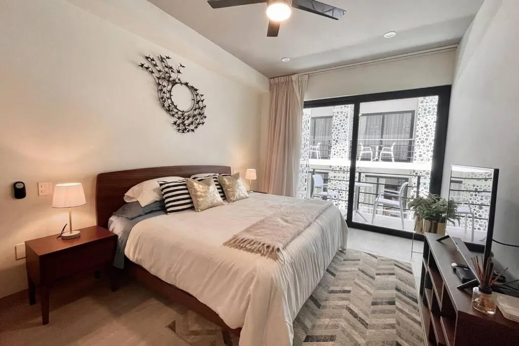 Bed in The Boat Condo by Andiani Travel