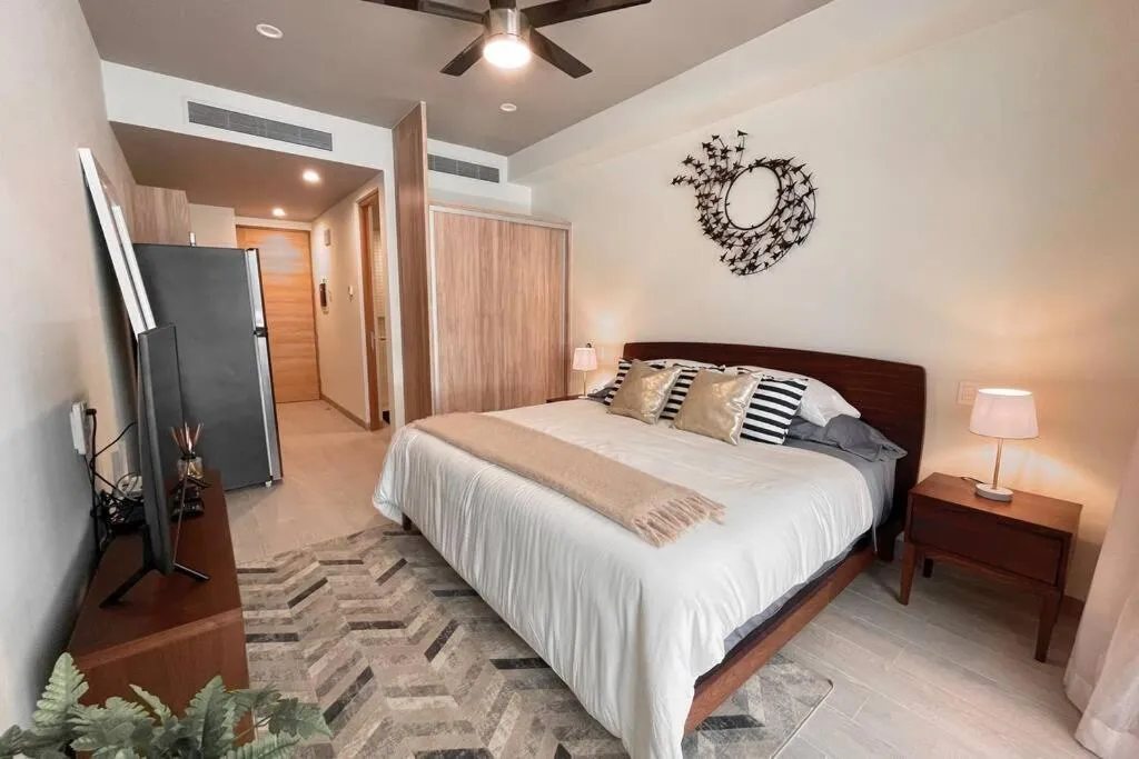 Bed in The Boat Condo by Andiani Travel