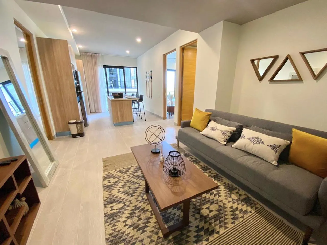 Living room in The Boat Condo by Andiani Travel