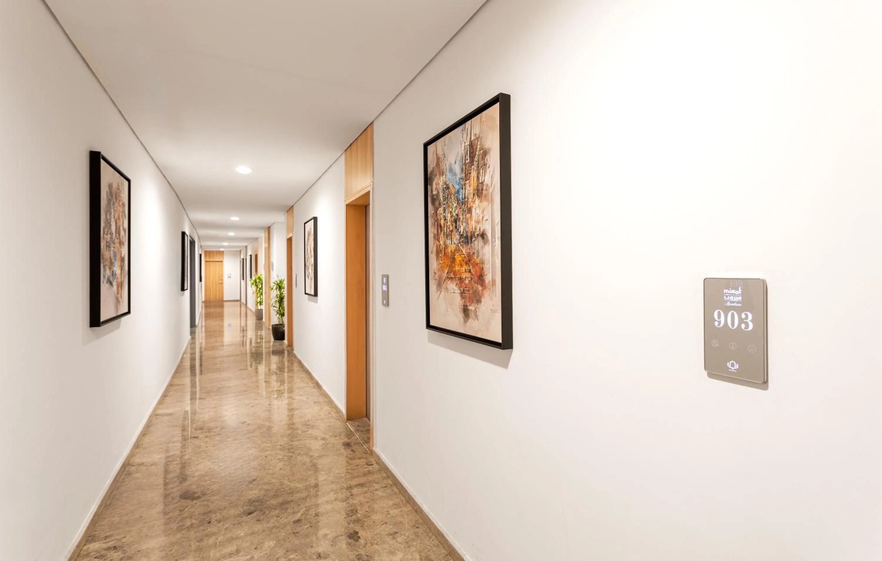 Facade/entrance in Mirot Residence