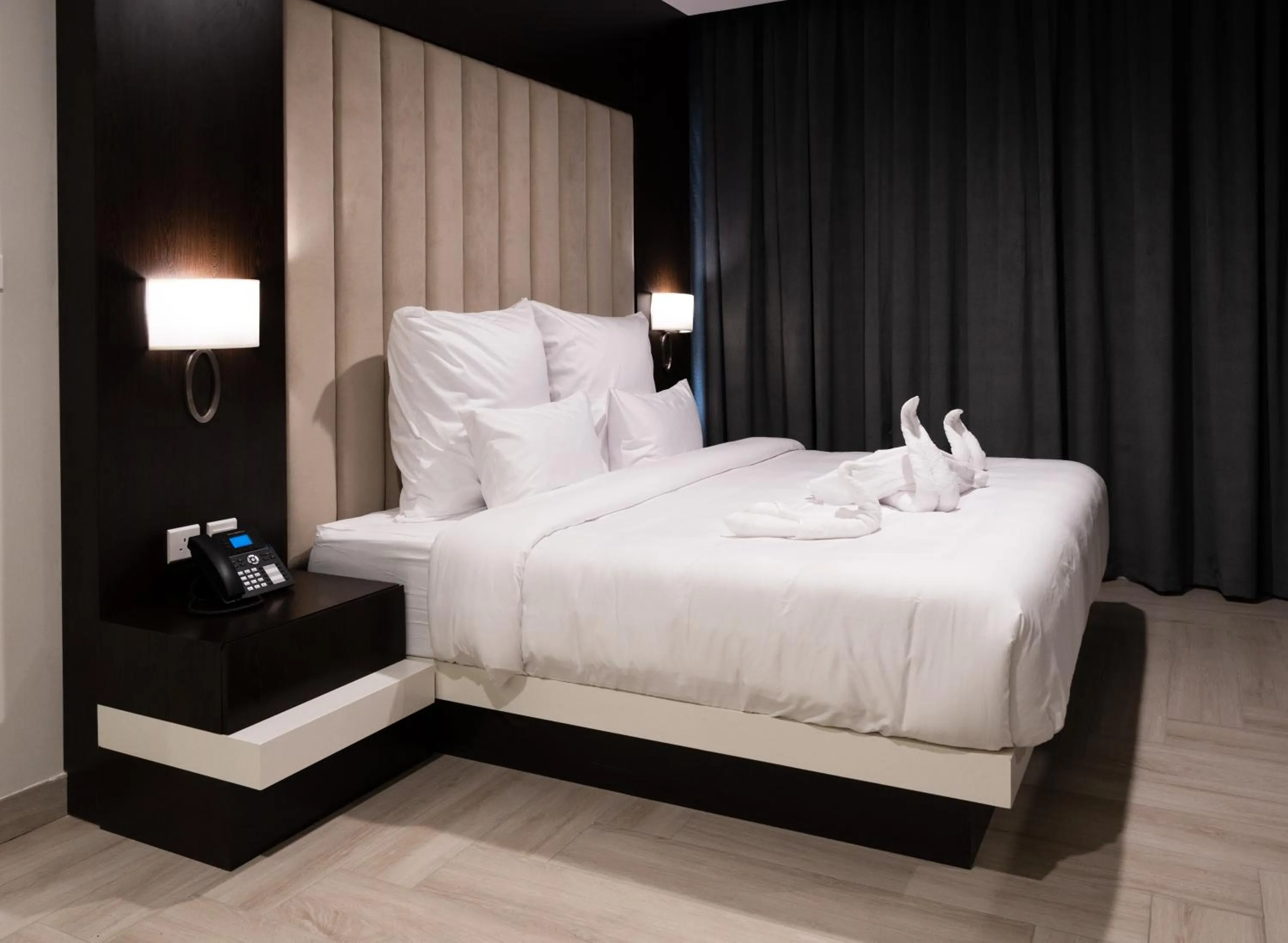 Bedroom, Bed in Mirot Residence