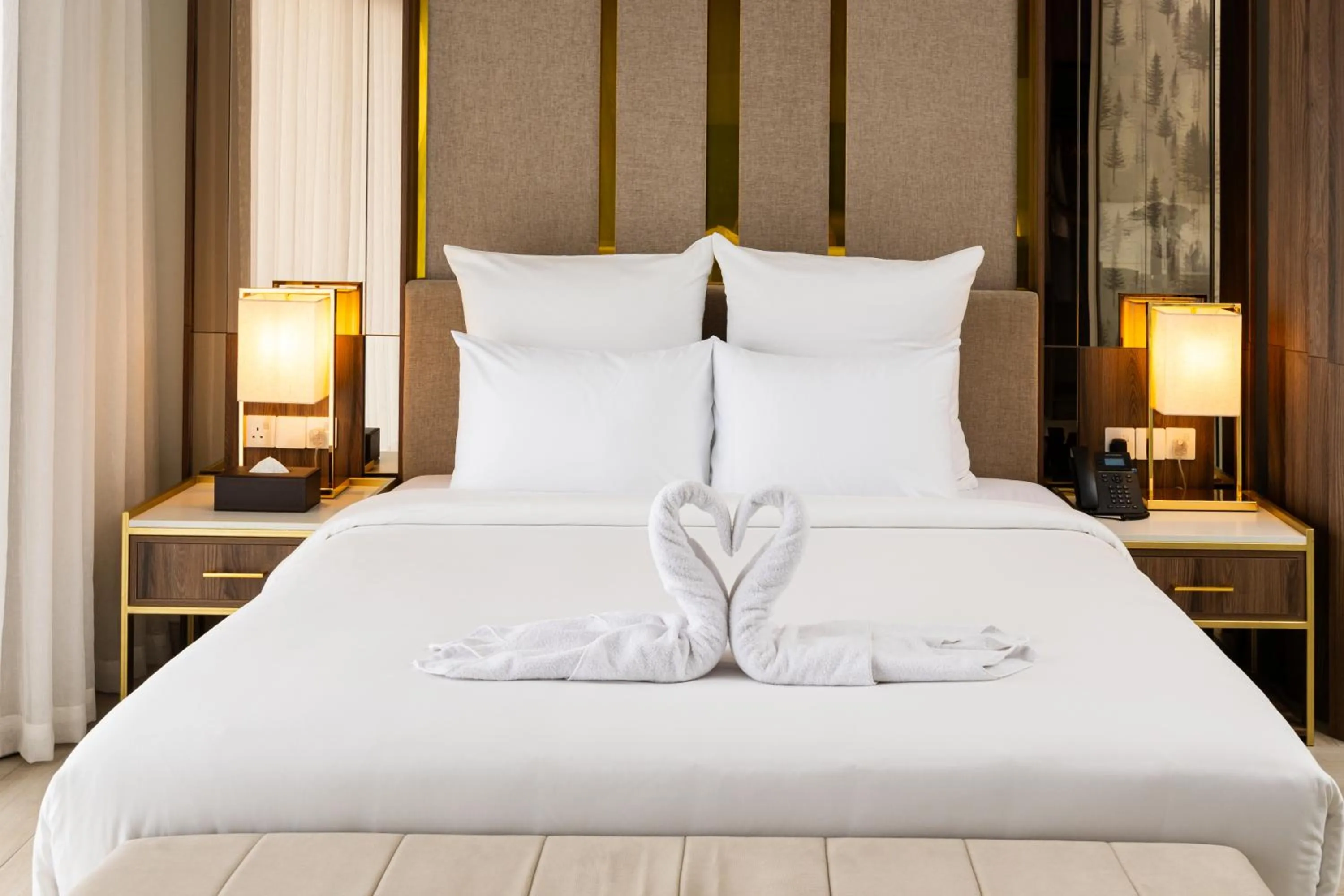 Bed in Mirot Residence