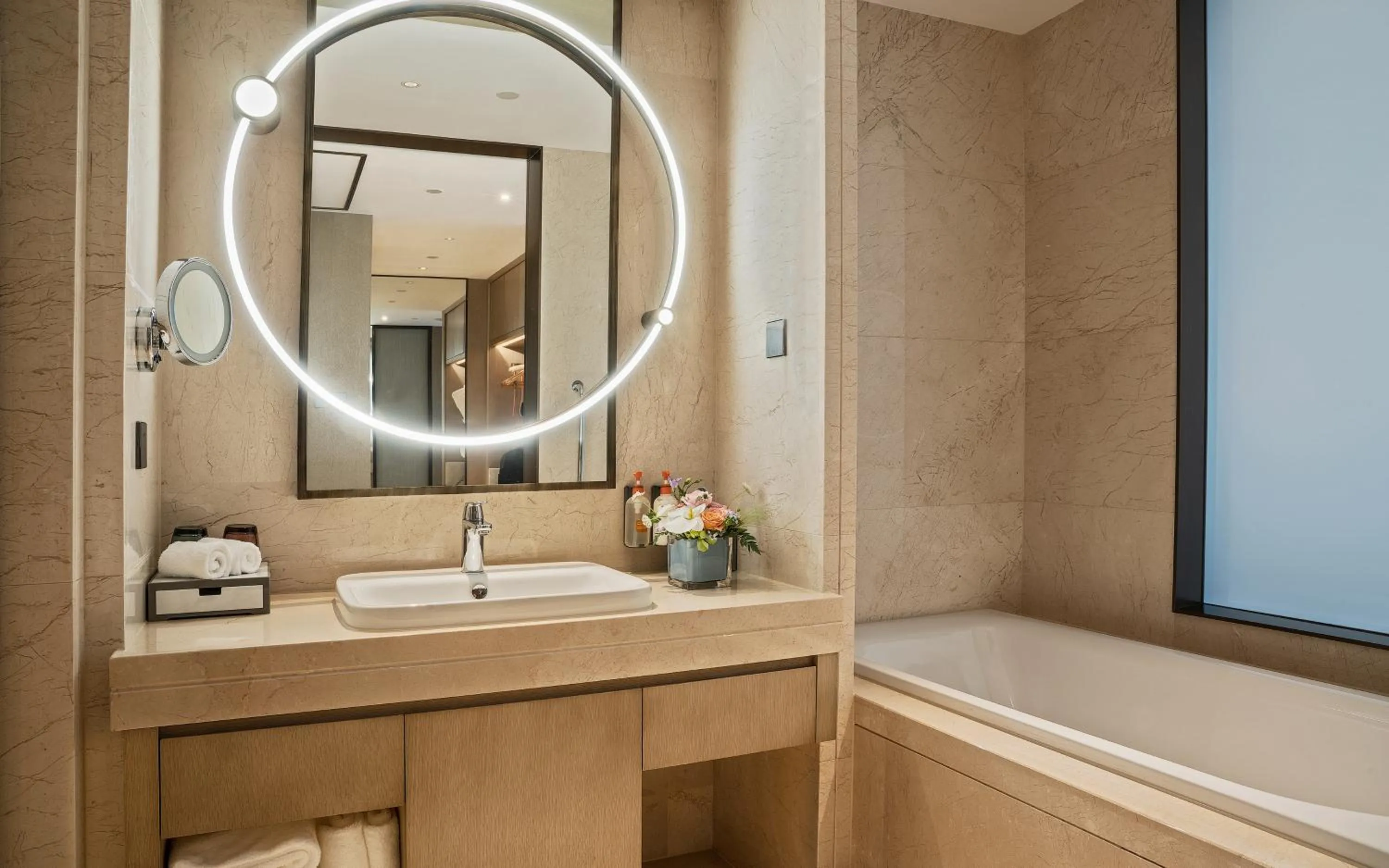 Bathroom in Crowne Plaza Changsha Development Zone by IHG