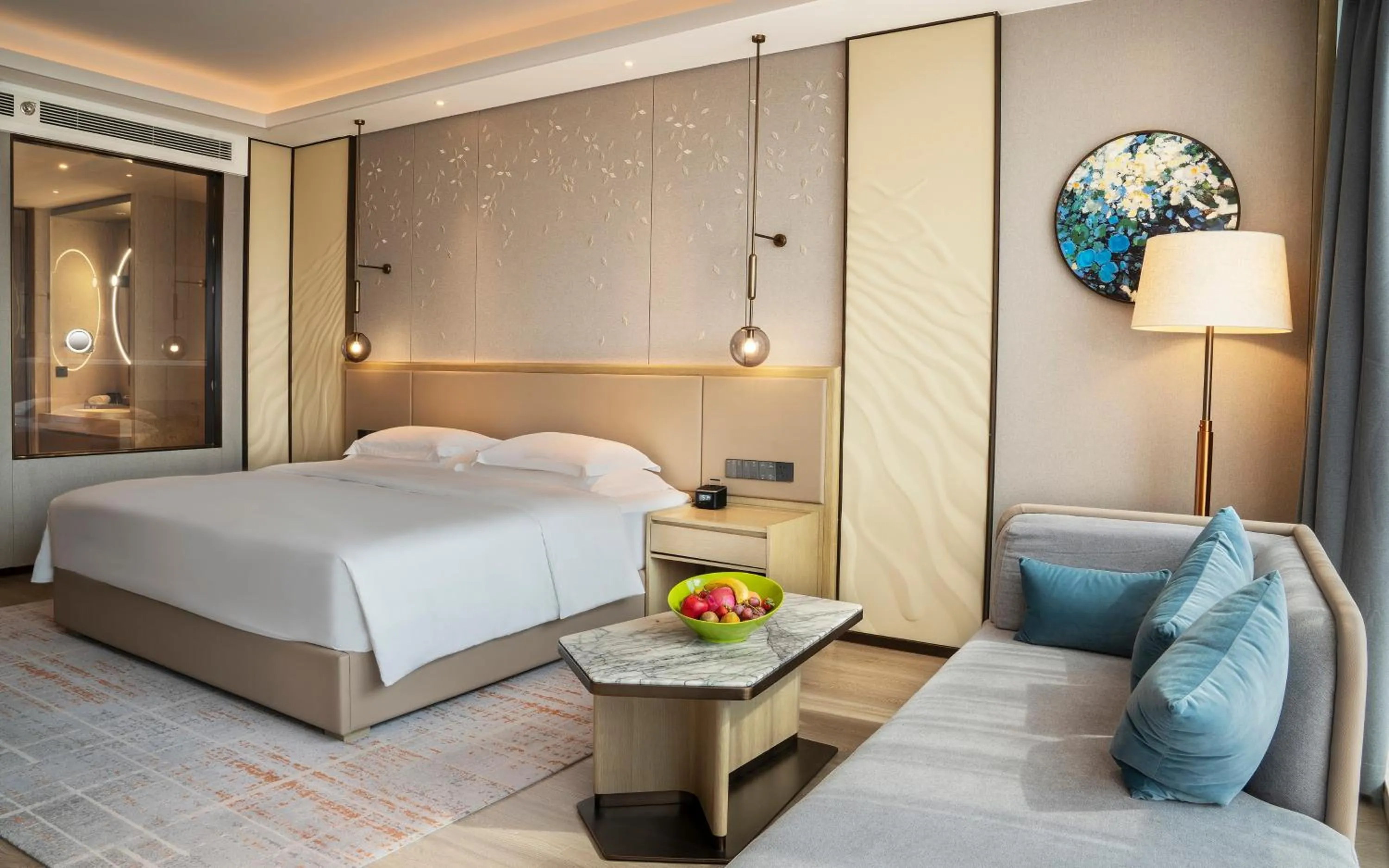 Photo of the whole room, Bed in Crowne Plaza Changsha Development Zone by IHG