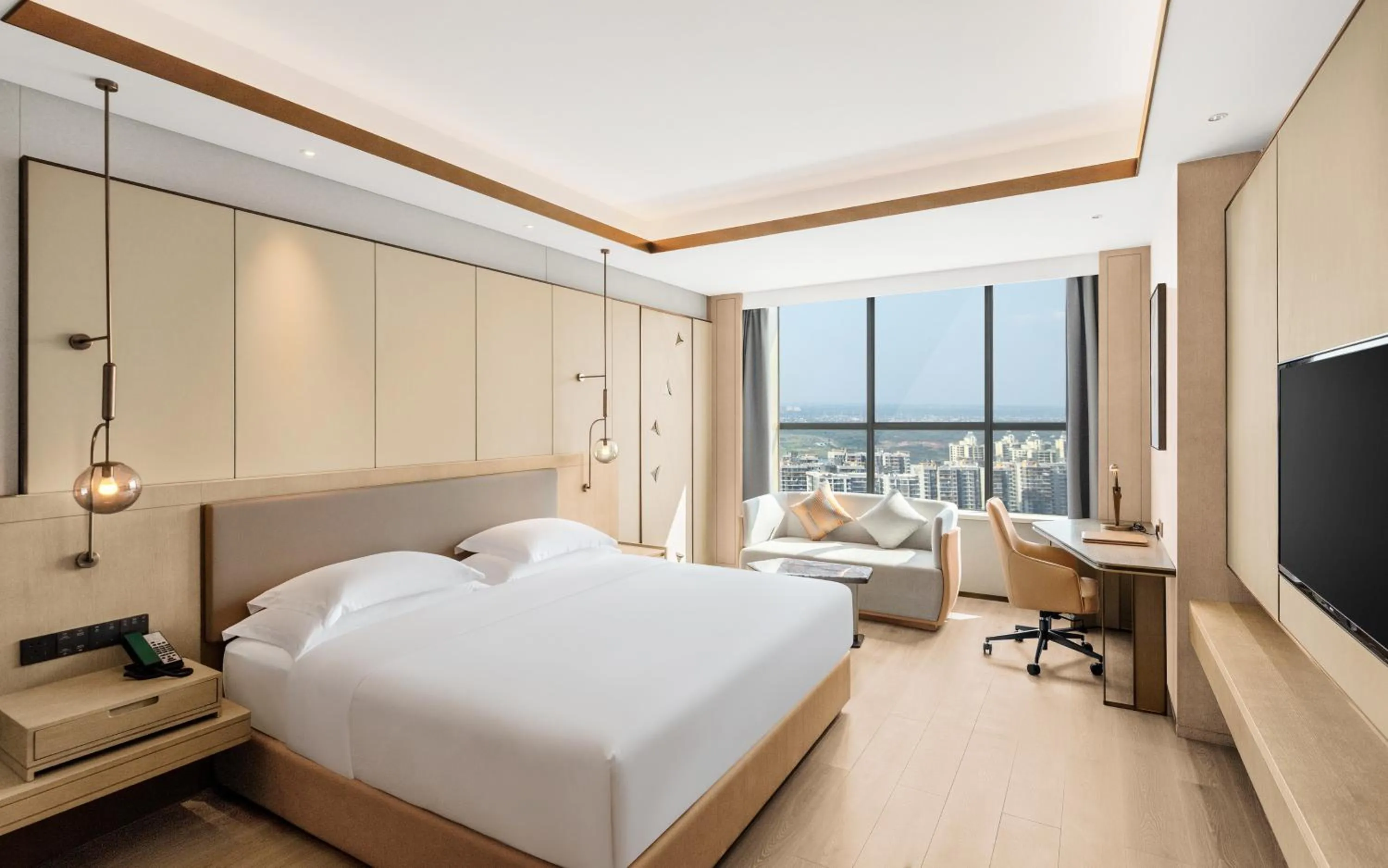 Bed in Crowne Plaza Changsha Development Zone by IHG