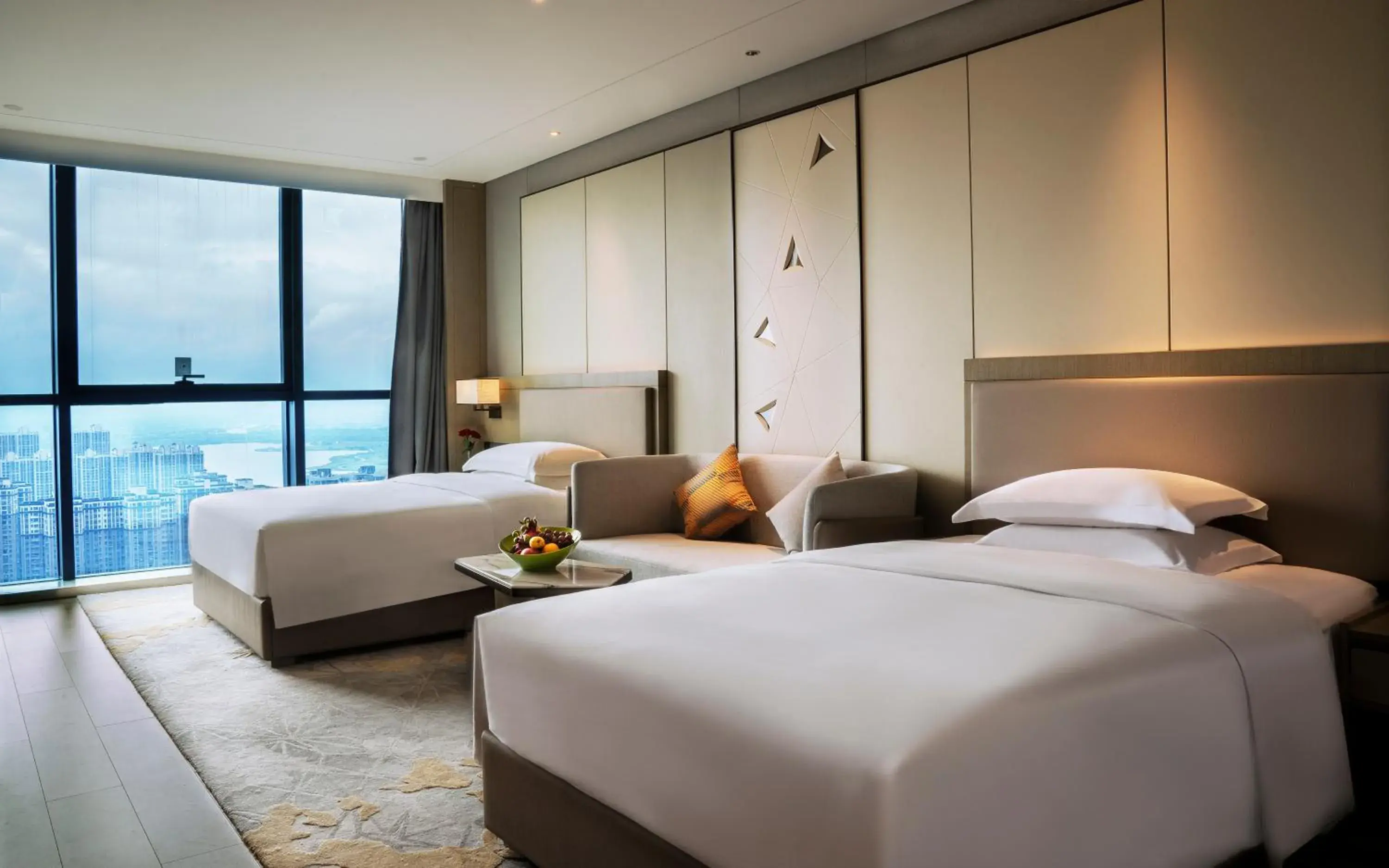 Bed in Crowne Plaza Changsha Development Zone by IHG Bed in Crowne Plaza Changsha Development Zone by IHG