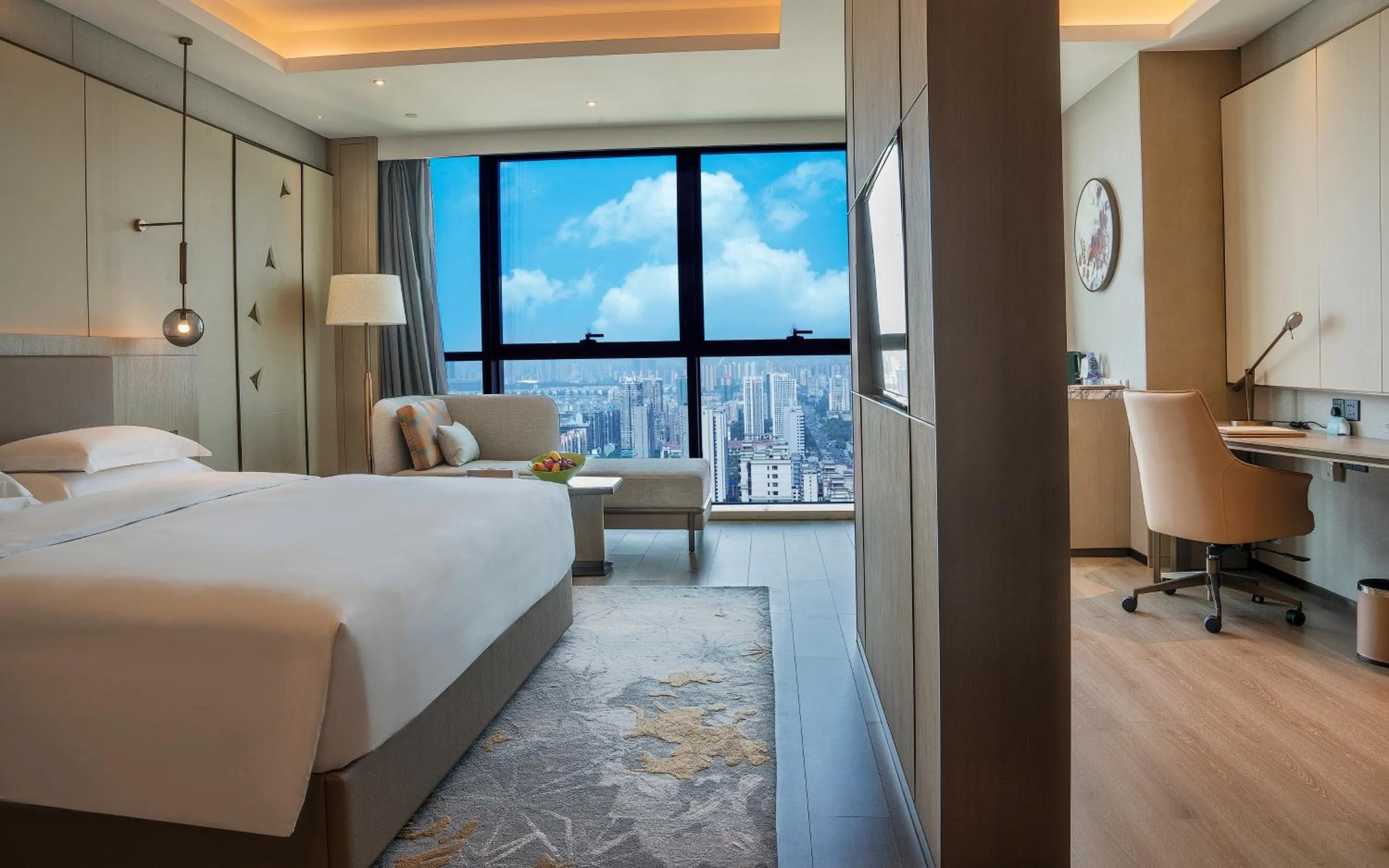 Photo of the whole room, Bed in Crowne Plaza Changsha Development Zone by IHG