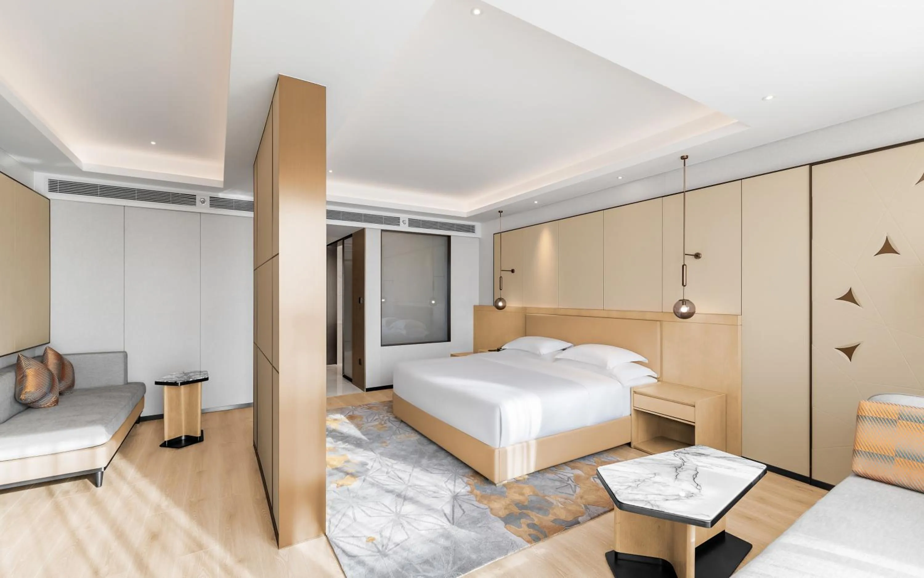 Photo of the whole room, Bed in Crowne Plaza Changsha Development Zone by IHG