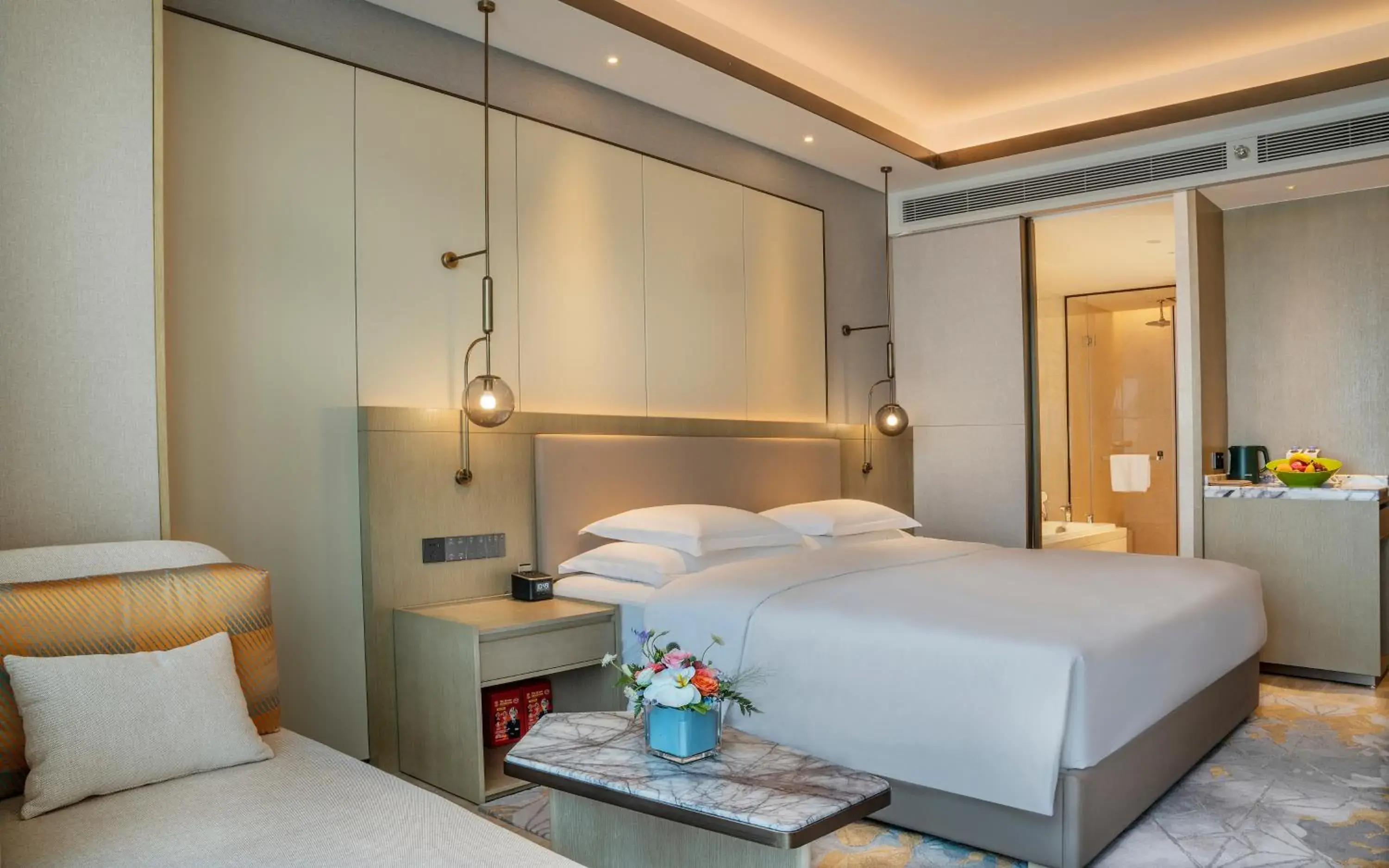 Bedroom, Bed in Crowne Plaza Changsha Development Zone by IHG Bedroom, Bed in Crowne Plaza Changsha Development Zone by IHG