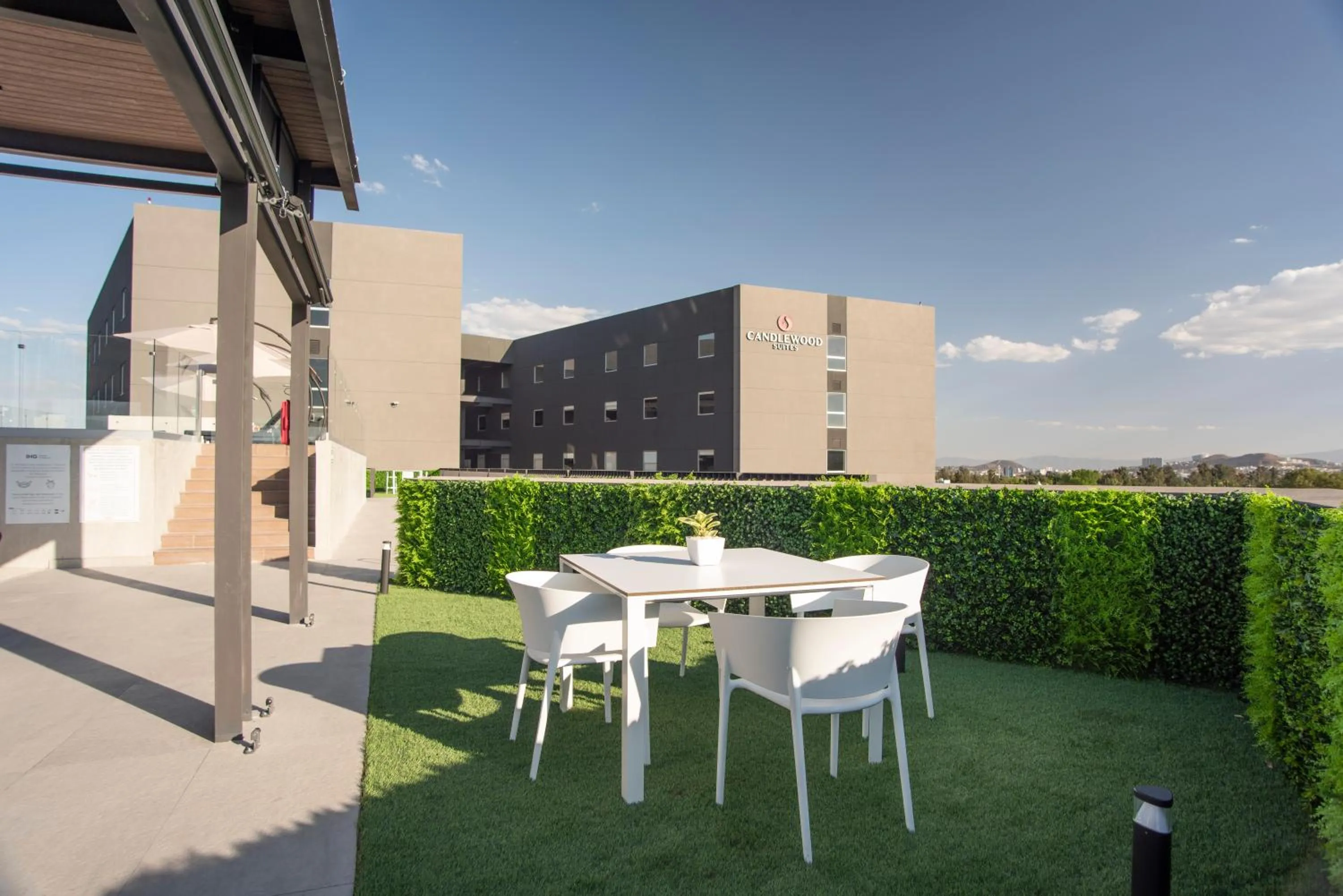 Balcony/Terrace in Candlewood Suites - Guadalajara Galerias by IHG