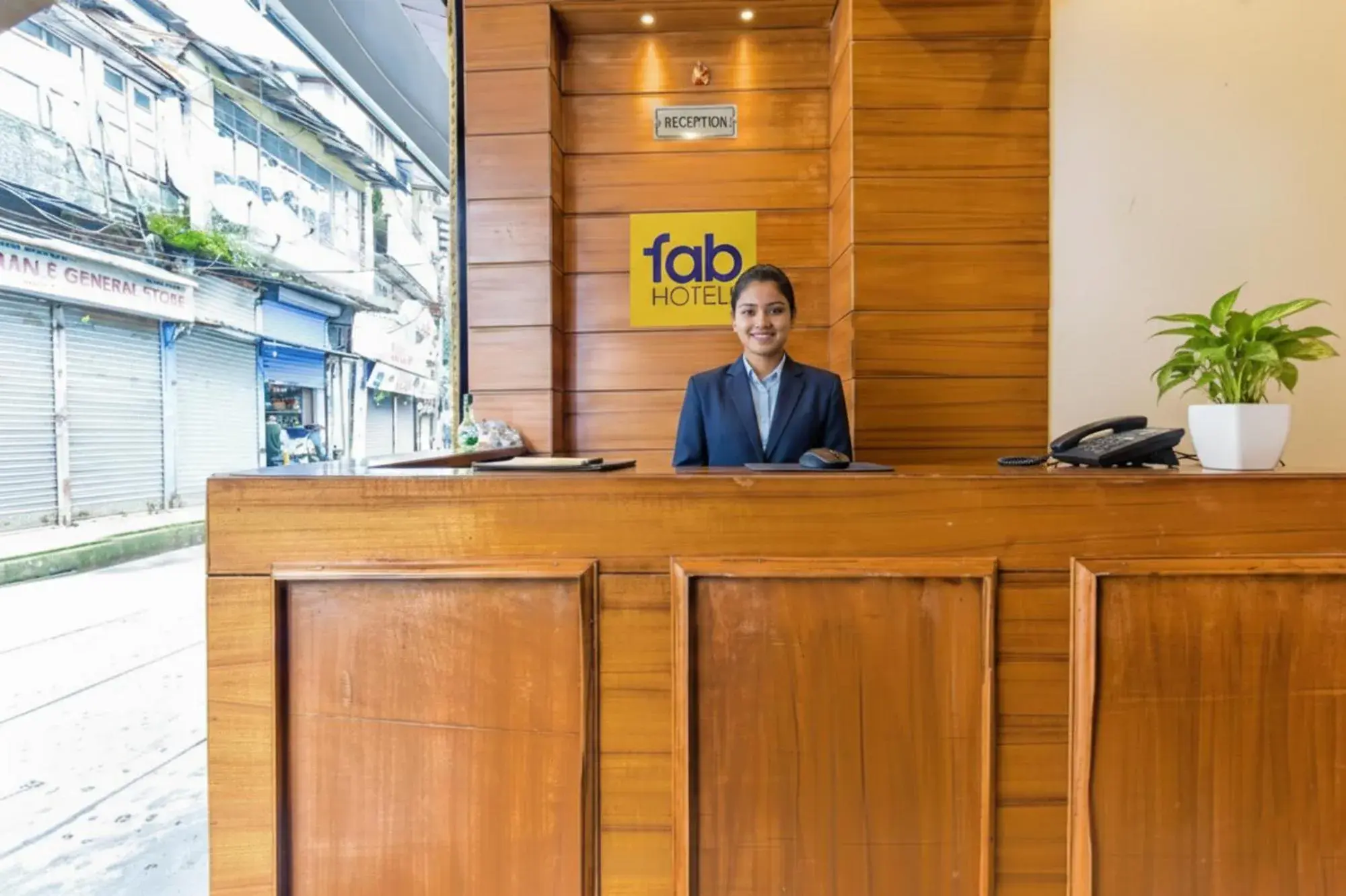 Lobby or reception in FabHotel Clock View Lobby or reception in FabHotel Clock View