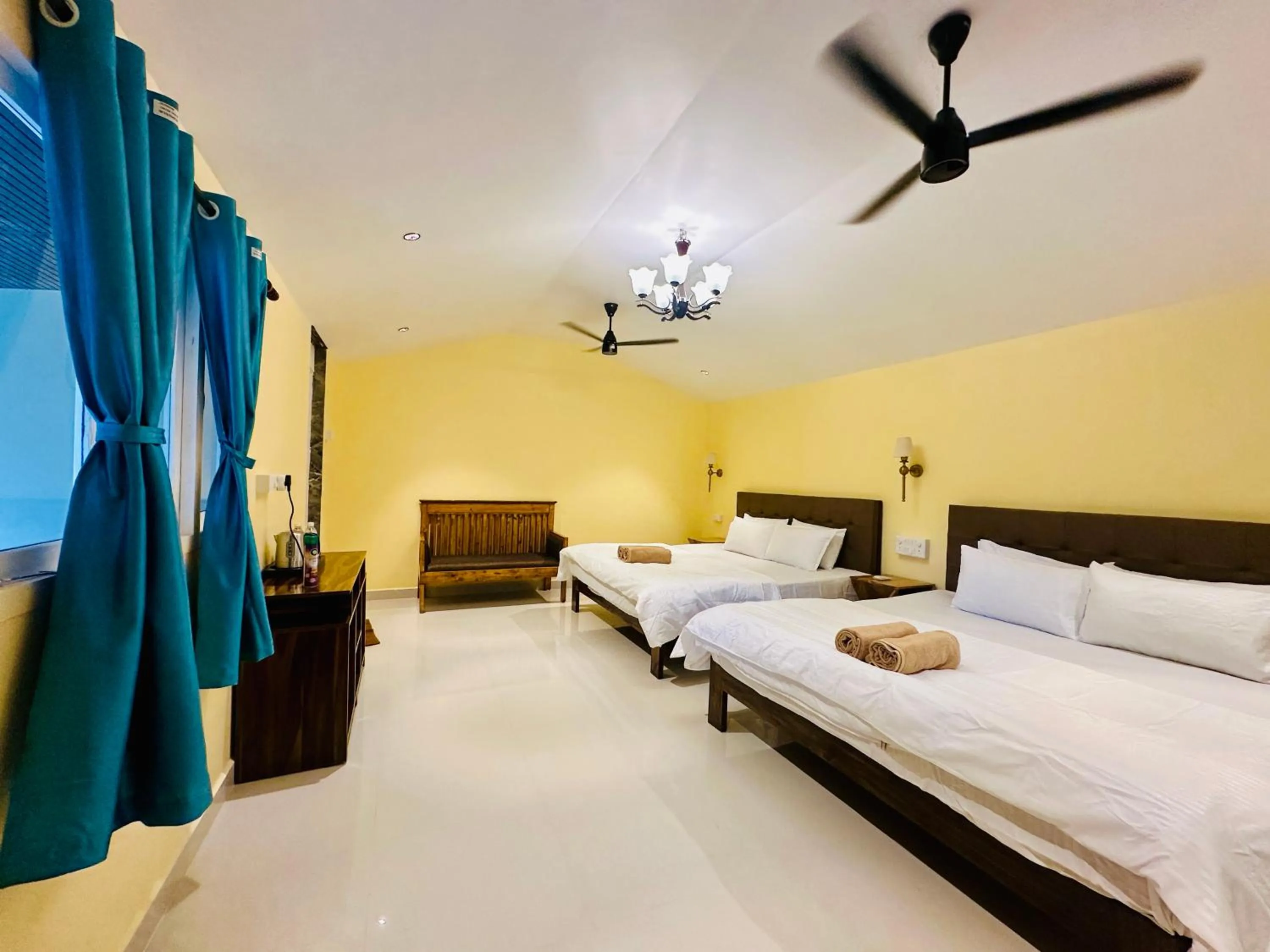 Bed in Cocos Beach Resort