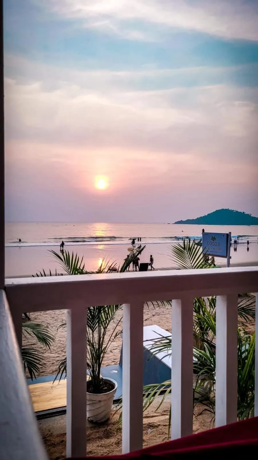 Balcony/Terrace in Cocos Beach Resort