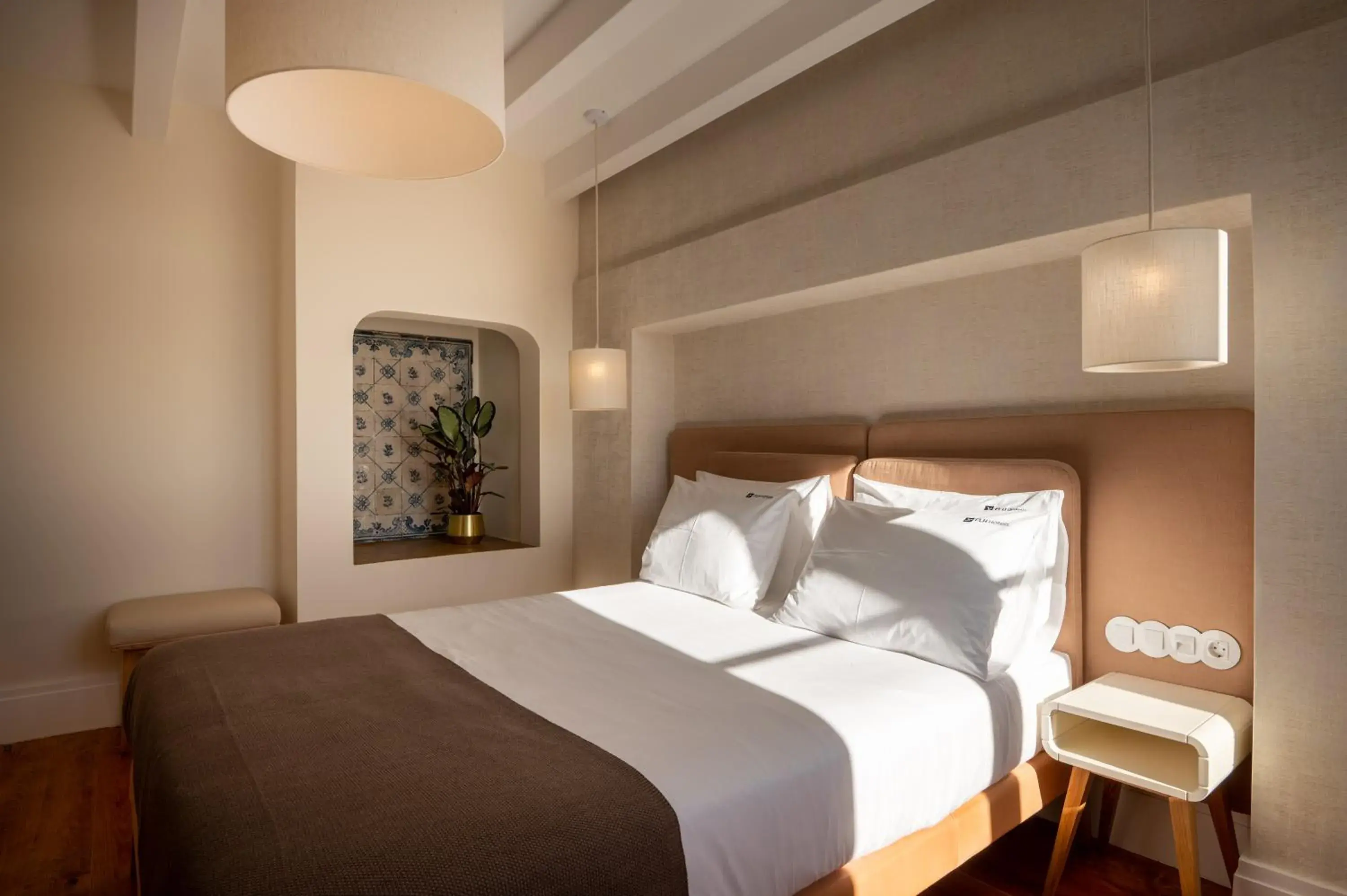 Bedroom, Bed in Memoria Lisboa FLH Hotels Bedroom, Bed in Memoria Lisboa FLH Hotels