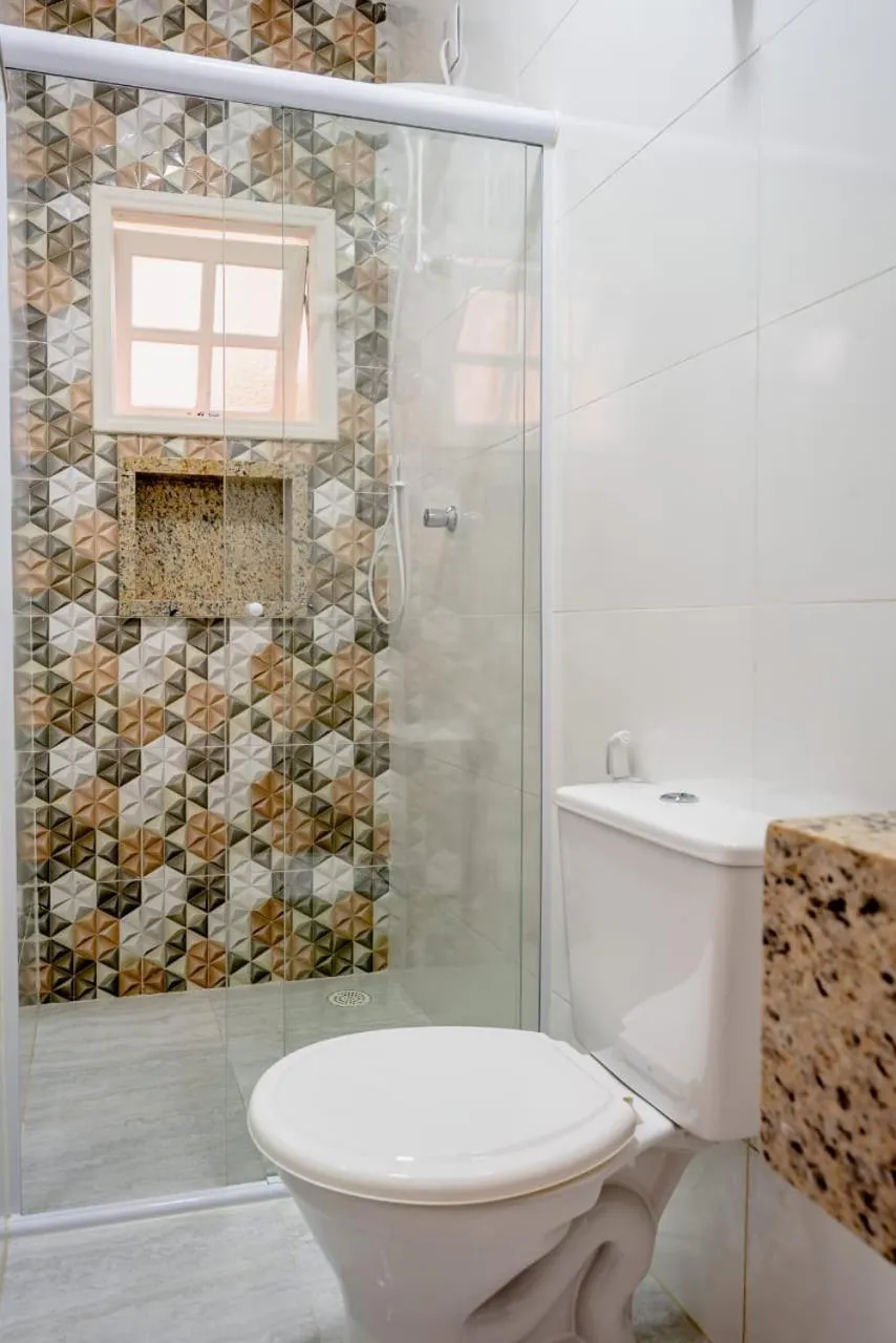 Bathroom in Pousada Oásis