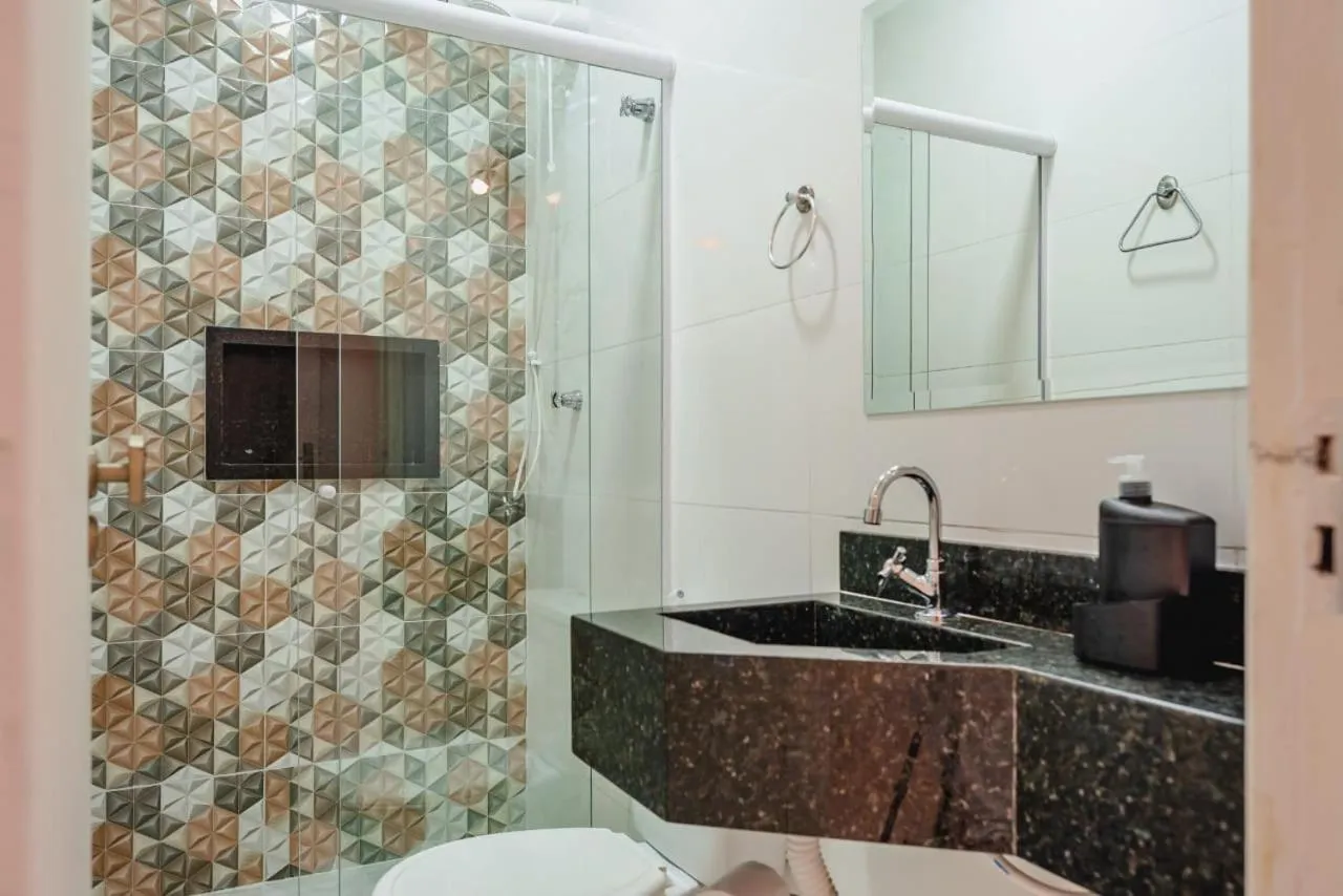 Bathroom in Pousada Oásis