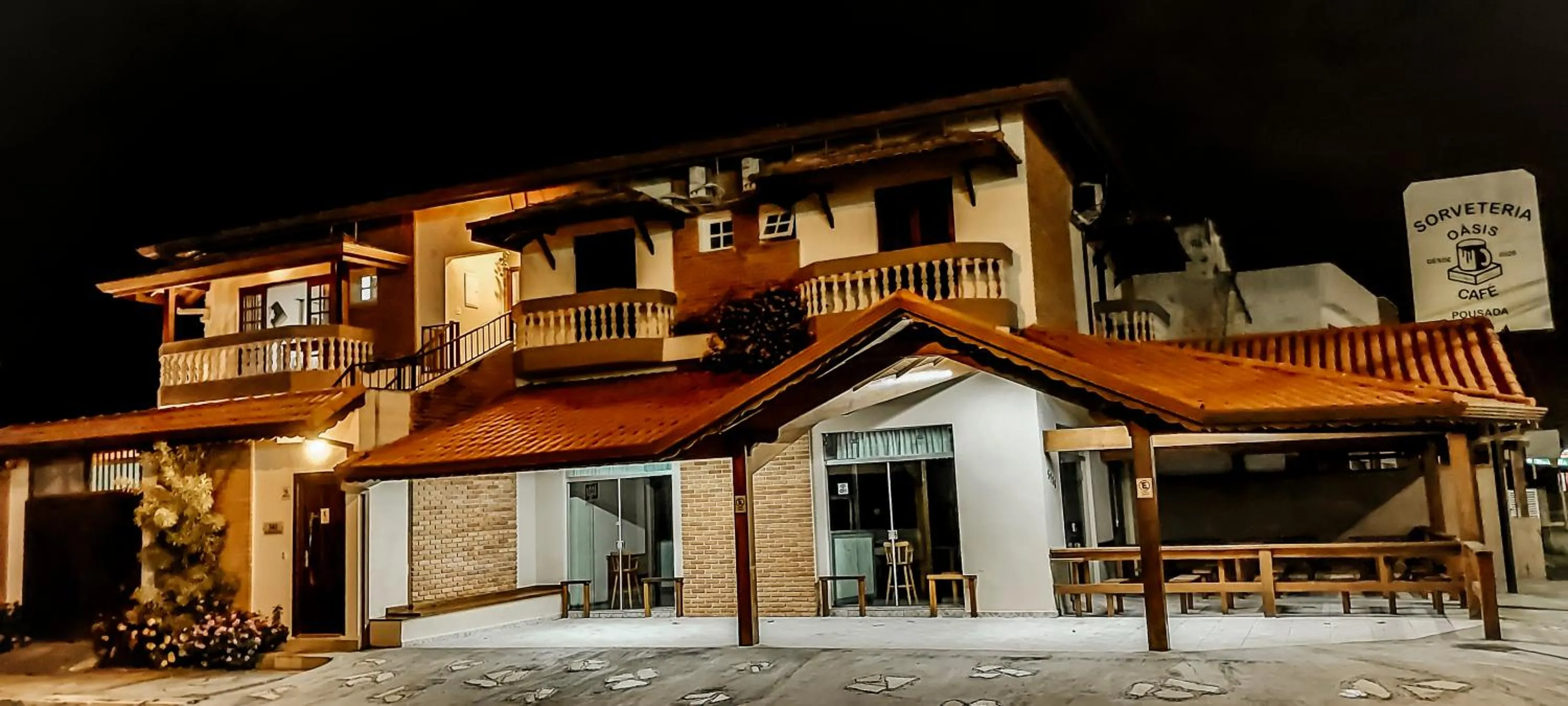 Property building in Pousada Oásis