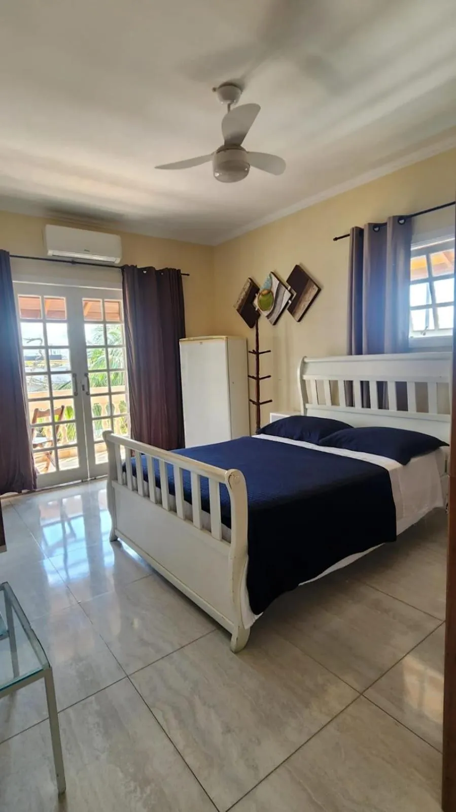 Bed in Pousada Oásis