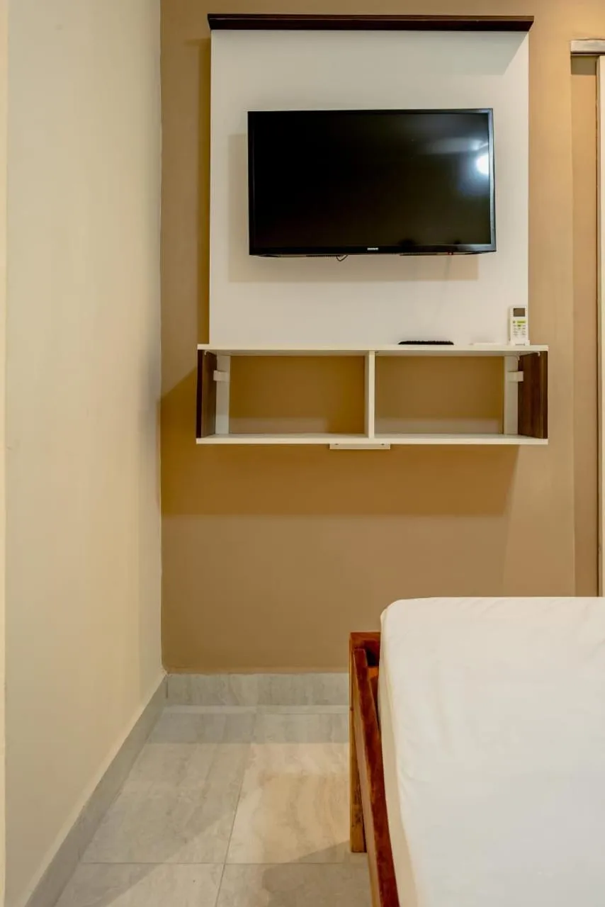 TV and multimedia, Bed in Pousada Oásis