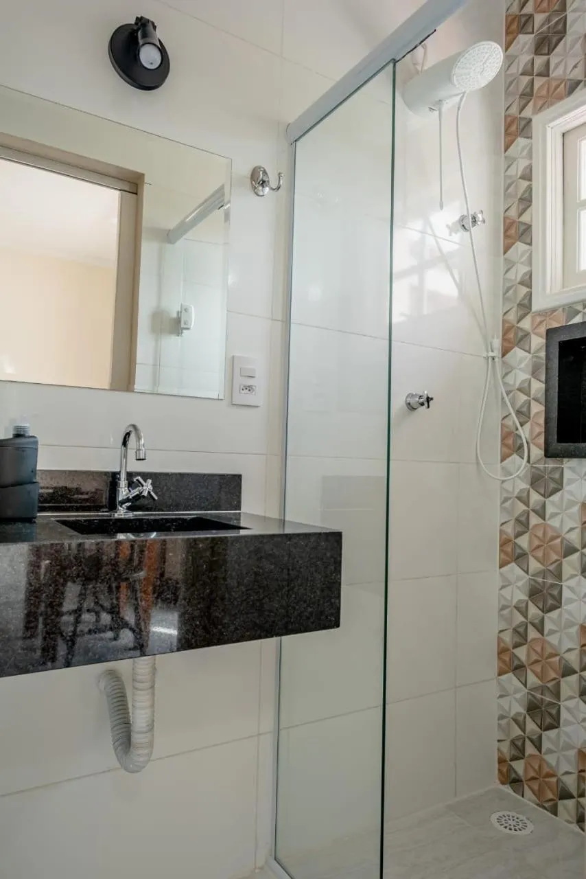 Bathroom in Pousada Oásis