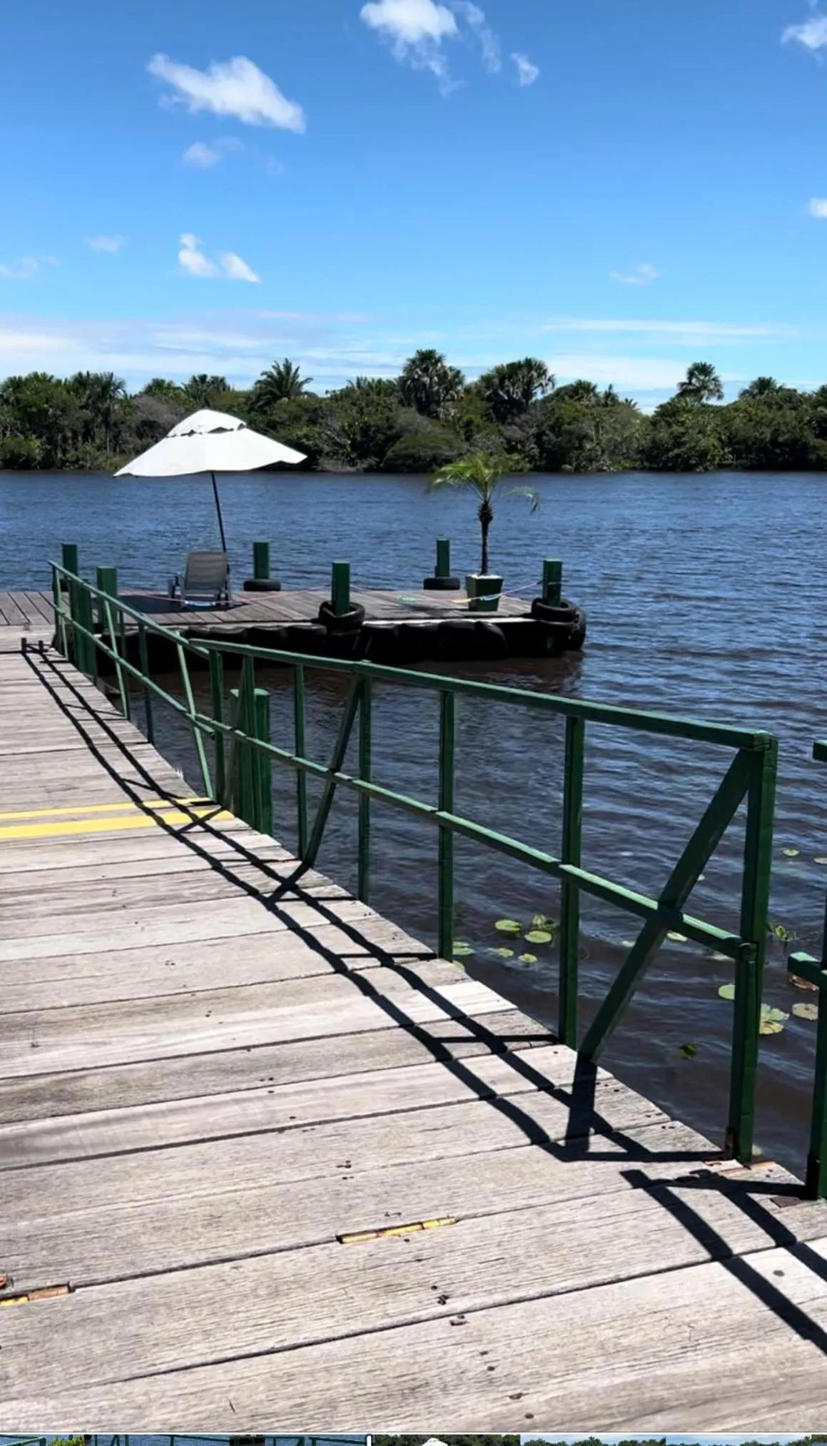 River view in Gran Lençóis Flat Barreirinhas